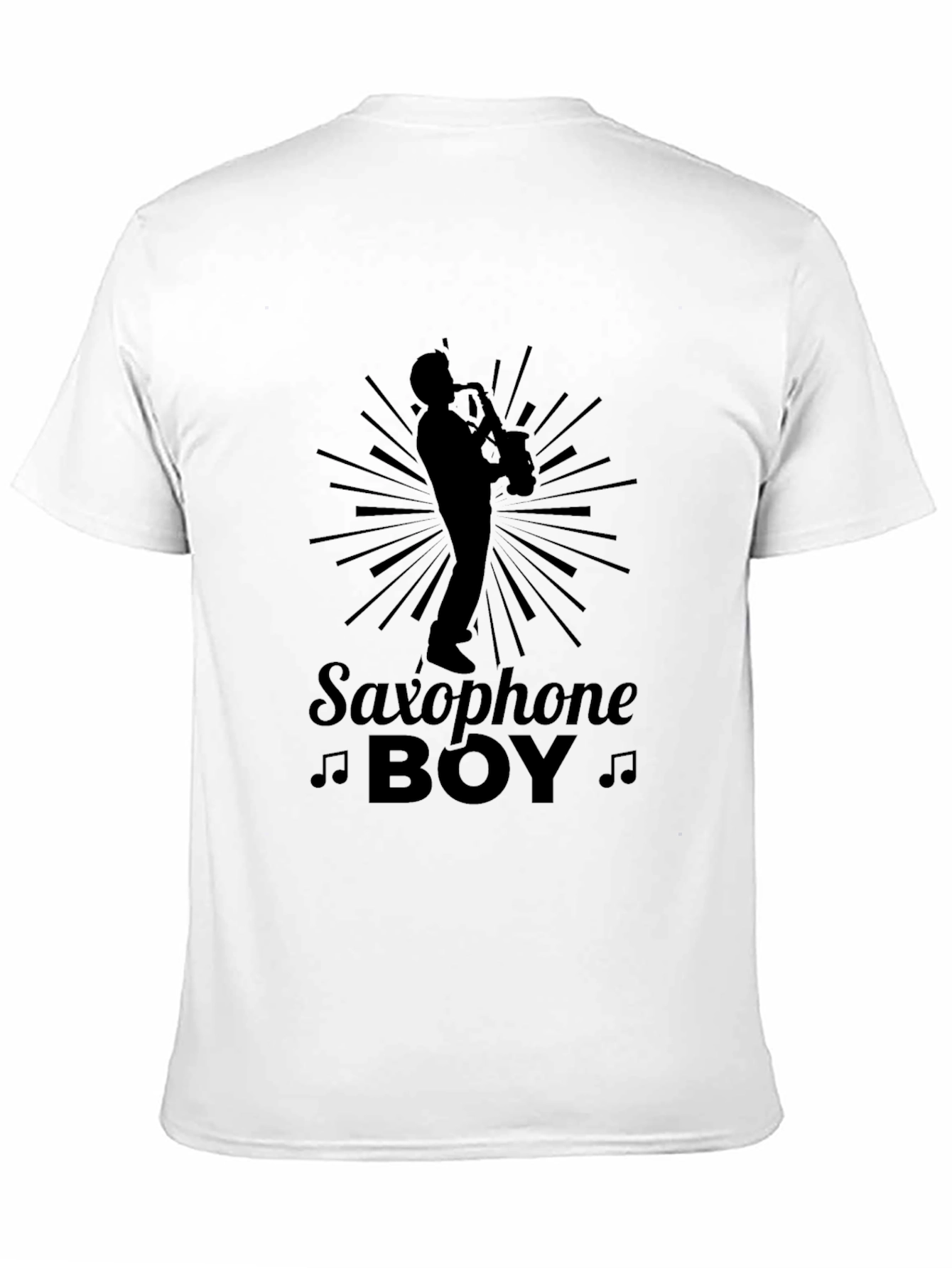 Saxophone Boy Graphic Tee - Musicians Style