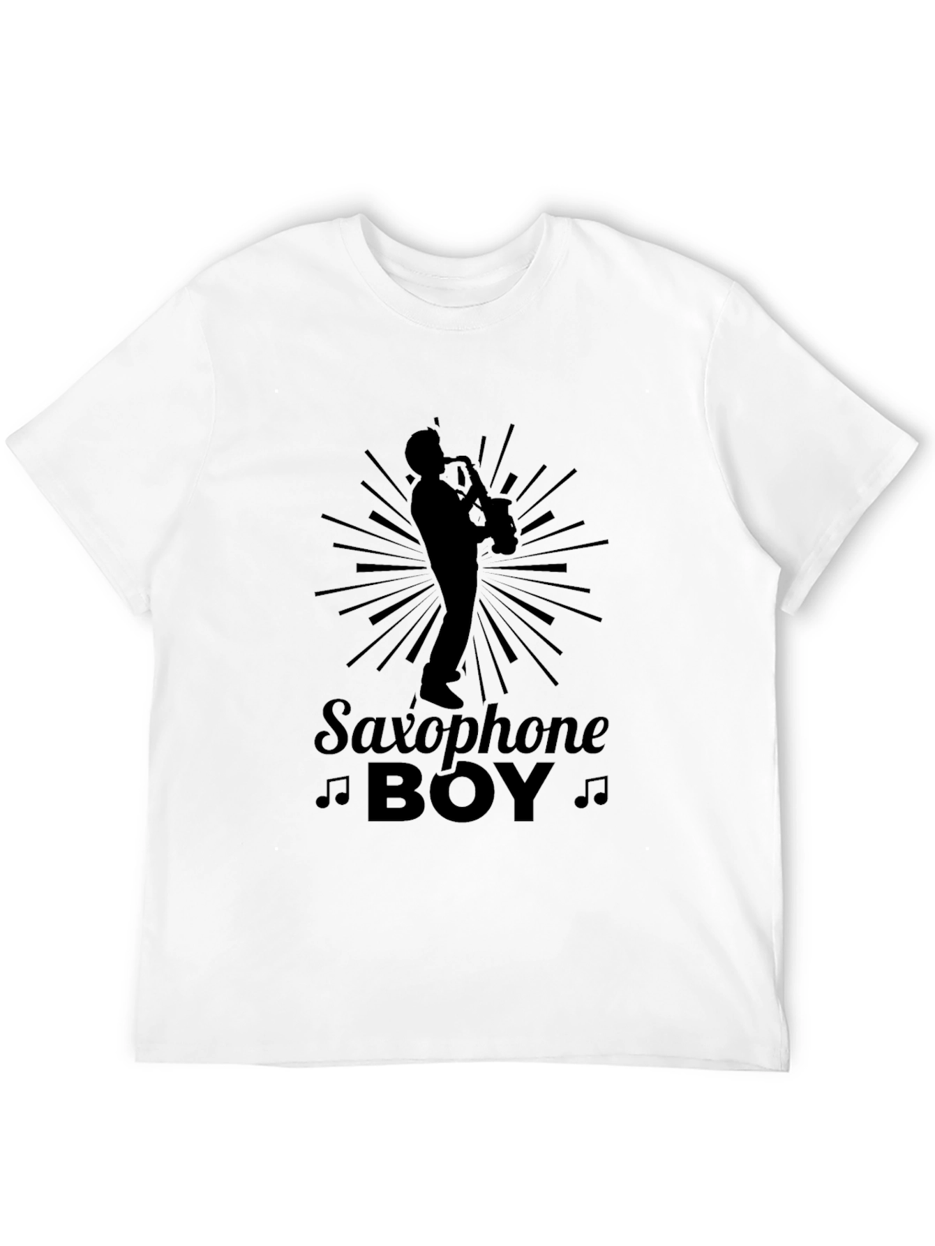 Saxophone Boy Graphic Tee - Musicians Style