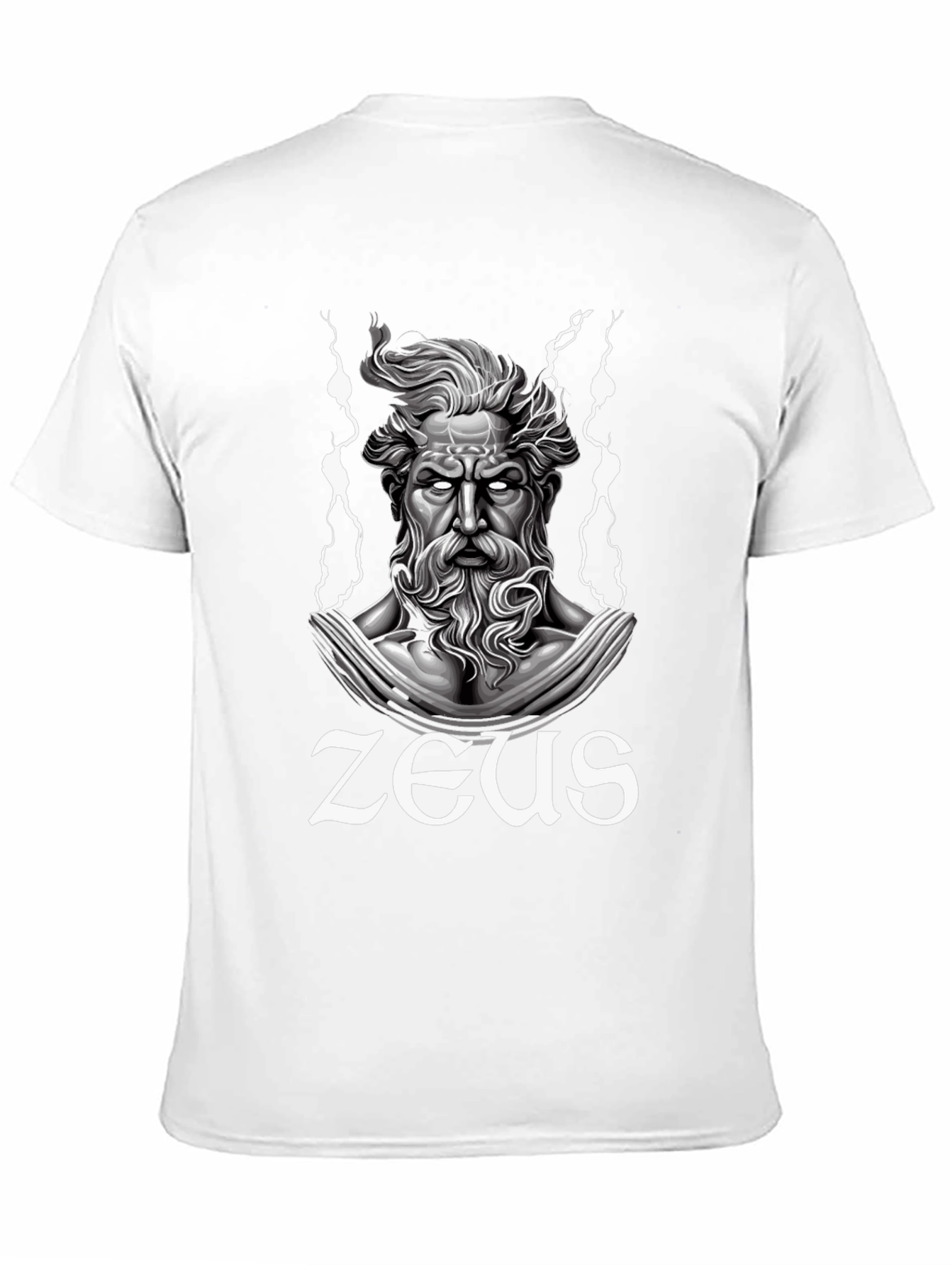 Zeus Graphic T-Shirt - Black Cotton Tee