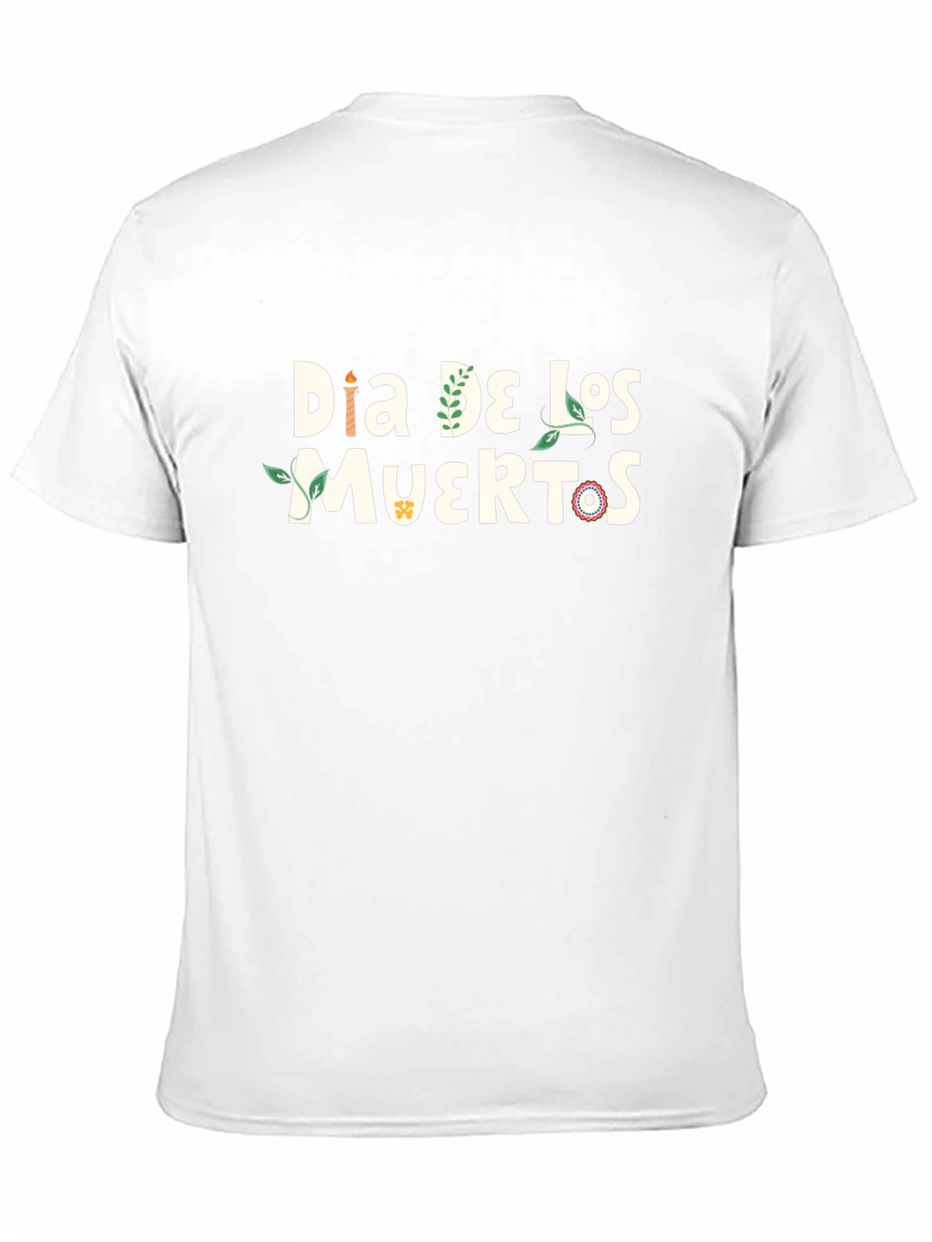 Dia De Los Muertos Graphic Tee - Black