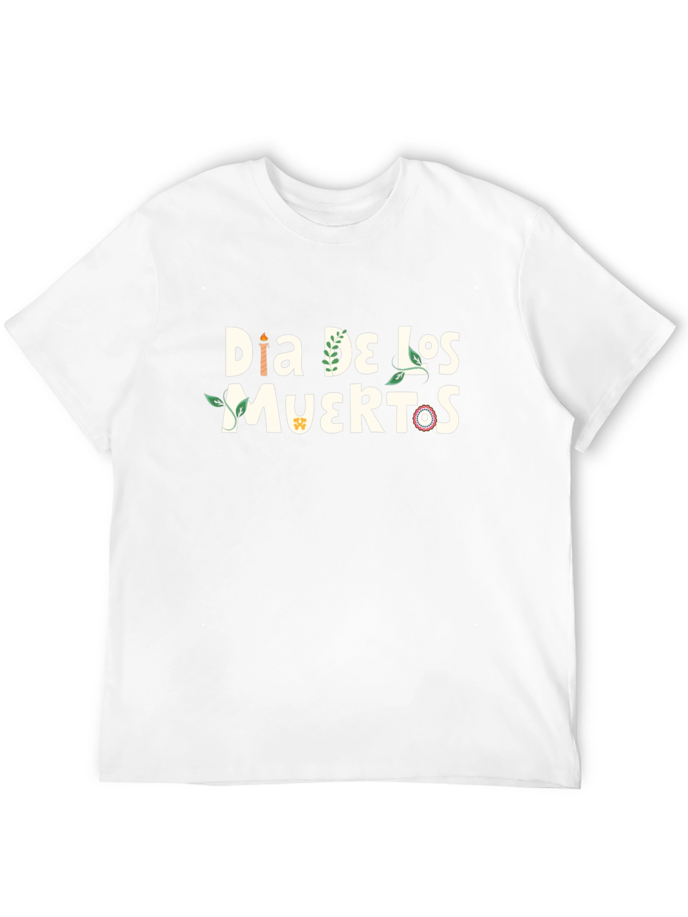 Dia De Los Muertos Graphic Tee - Black