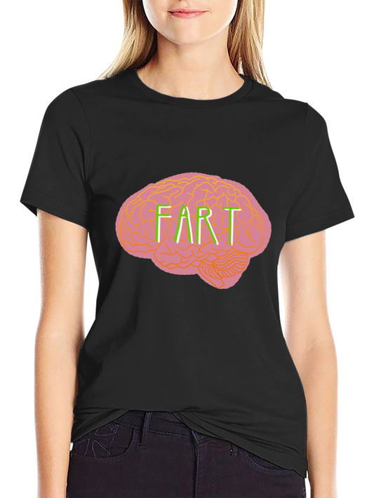 Brain Fart Graphic Tee - Funny Novelty T-Shirt