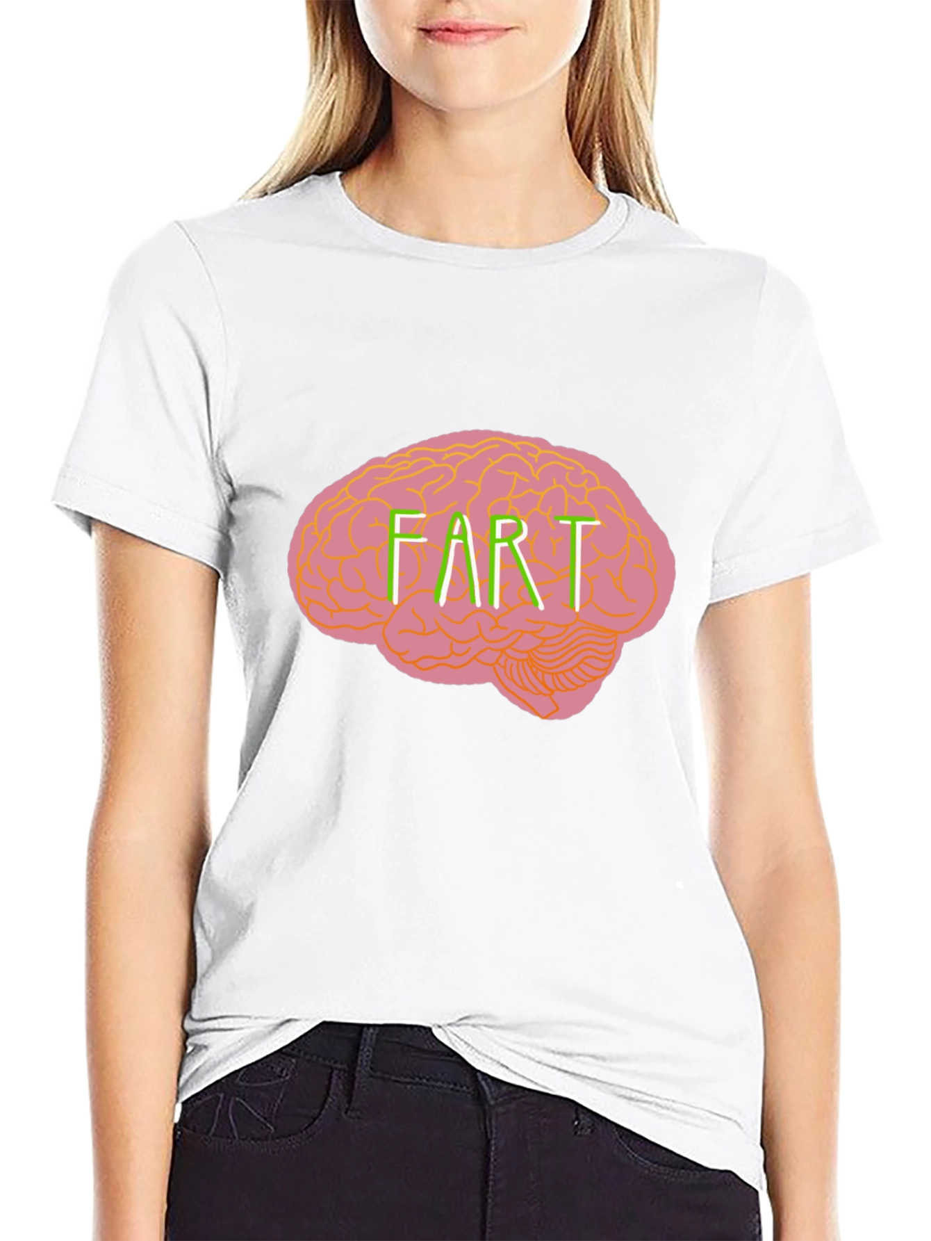 Brain Fart Graphic Tee - Funny Novelty T-Shirt