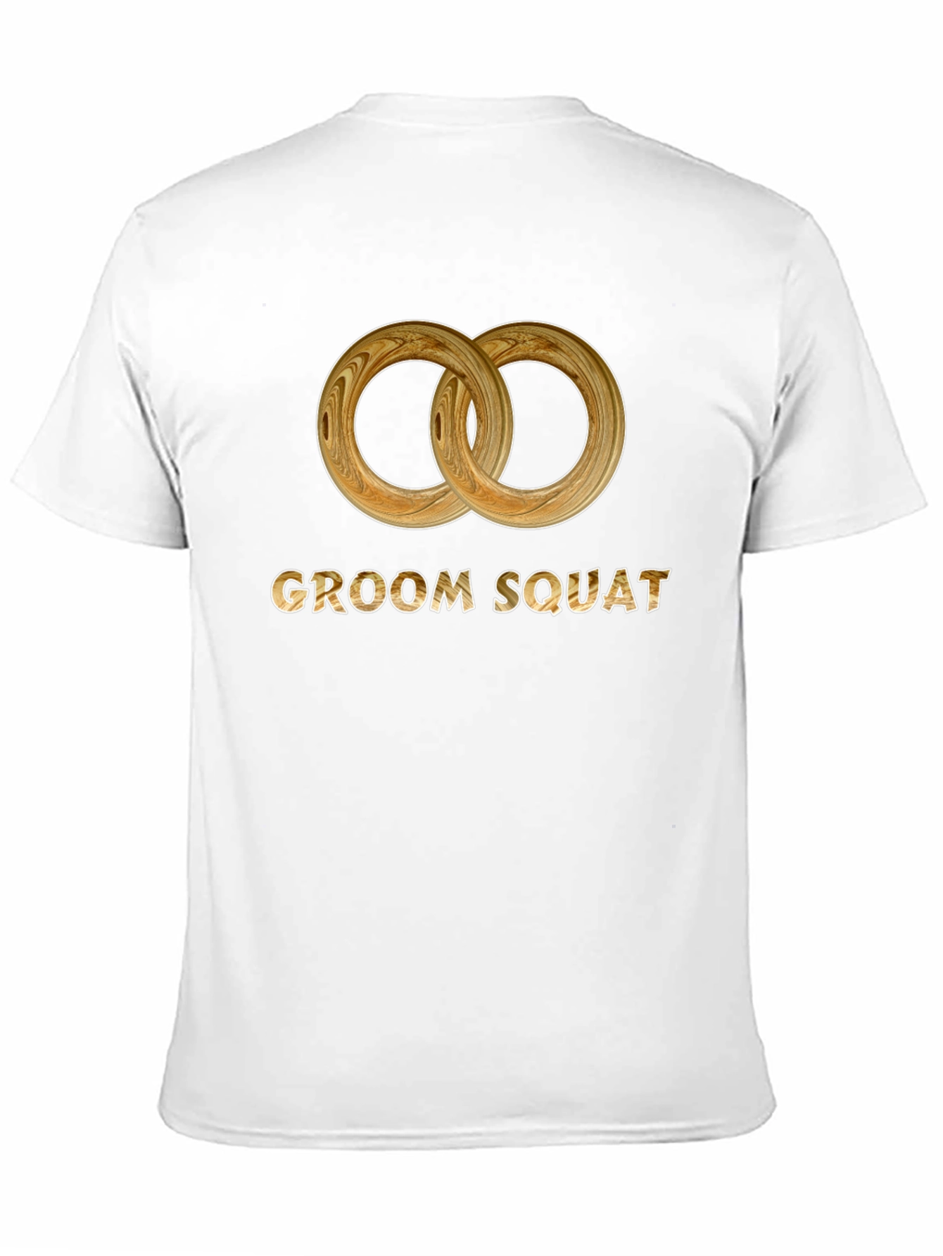 Groom Squad Wedding Rings Graphic Tee