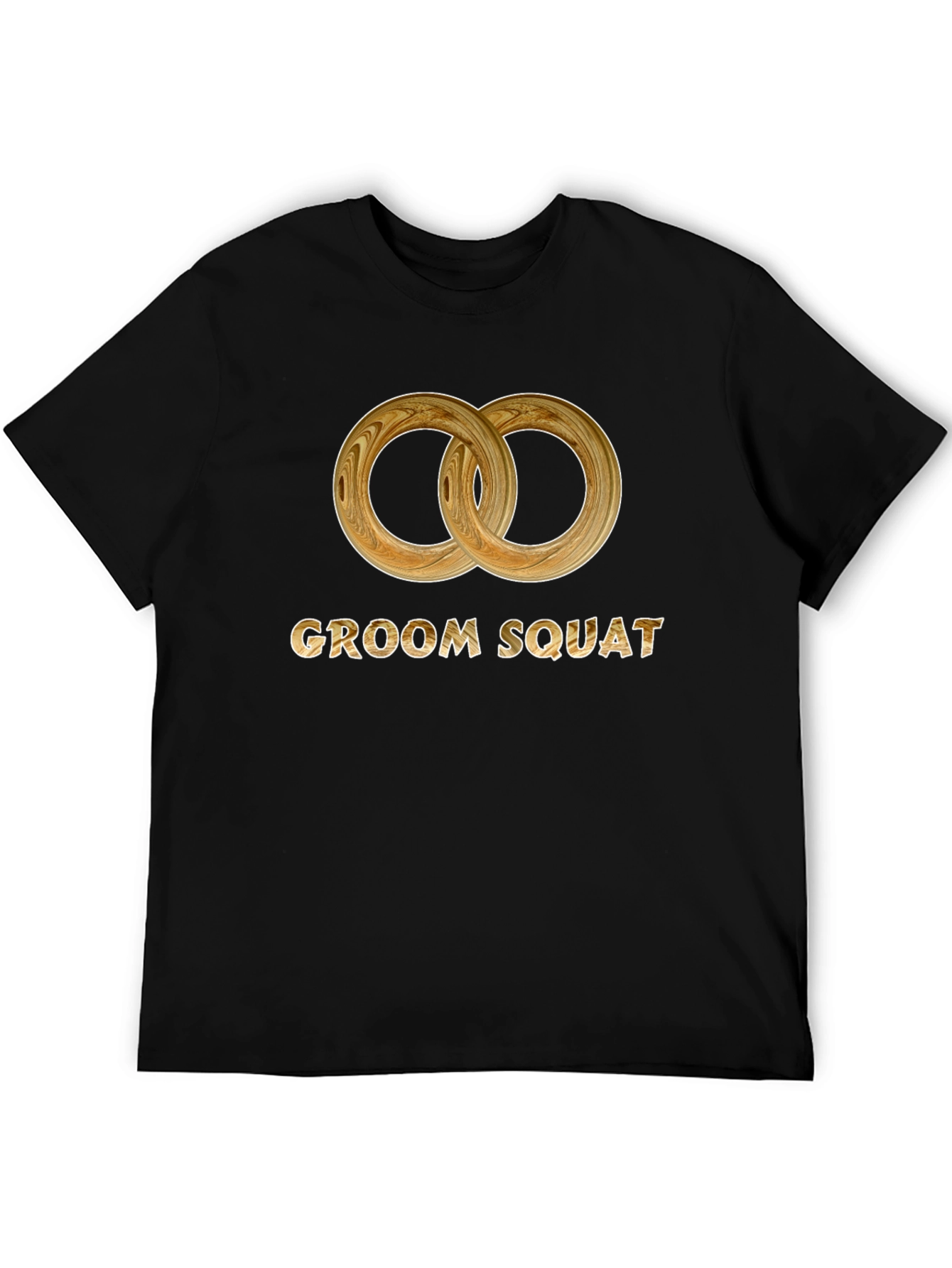 Groom Squad Wedding Rings Graphic Tee