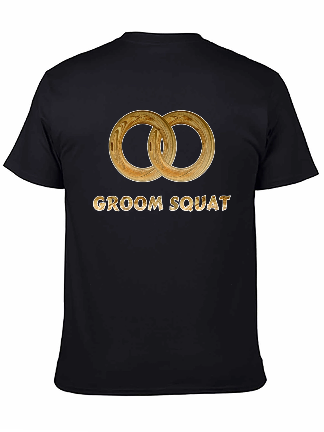 Groom Squad Wedding Rings Graphic Tee