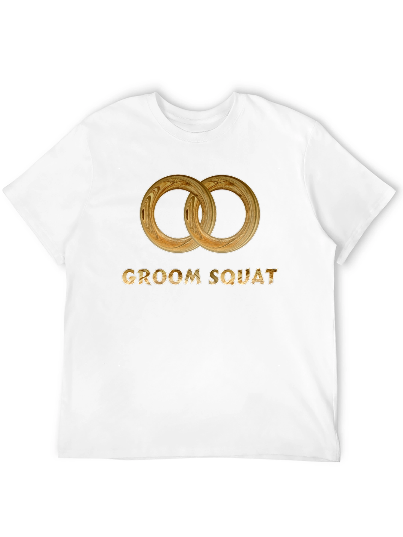 Groom Squad Wedding Rings Graphic Tee