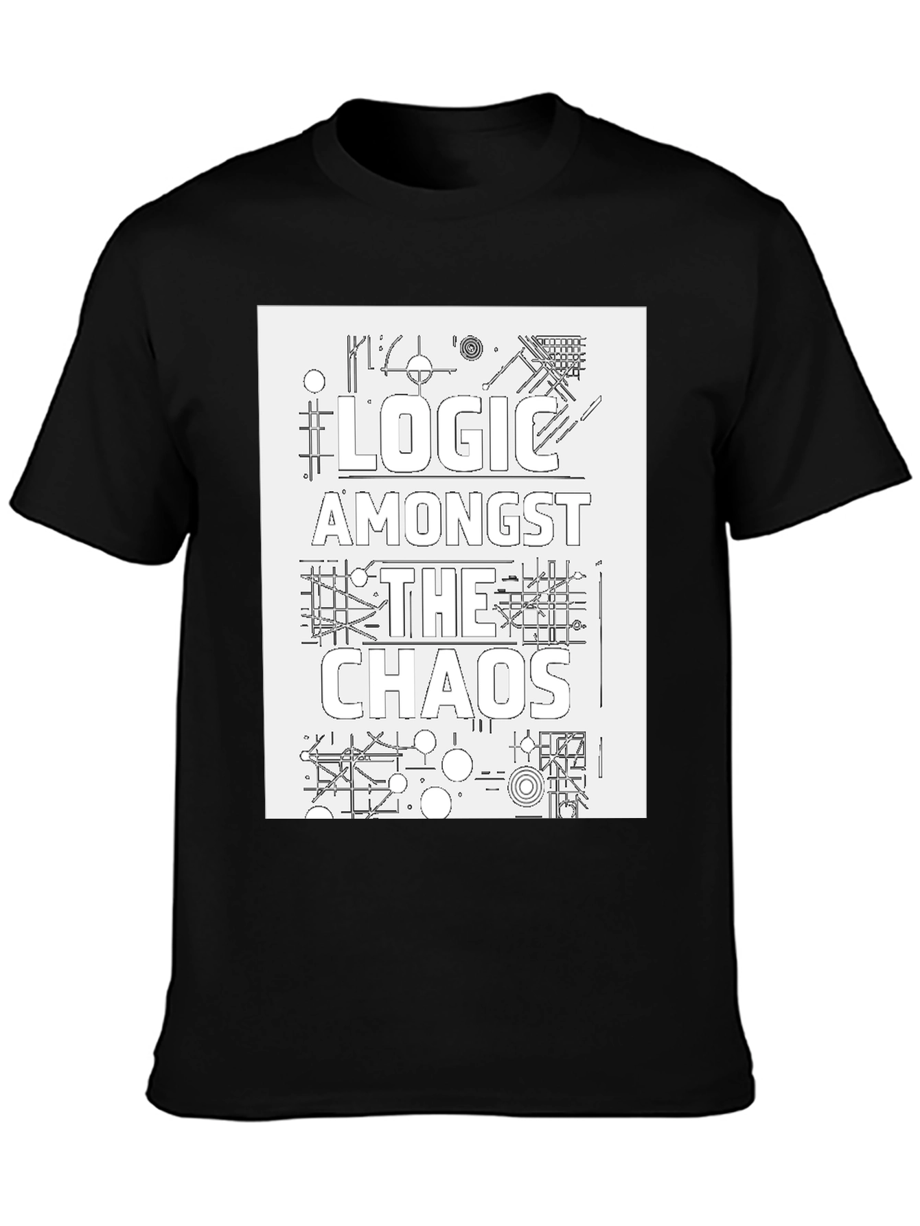 Logic Amongst The Chaos Graphic Tee