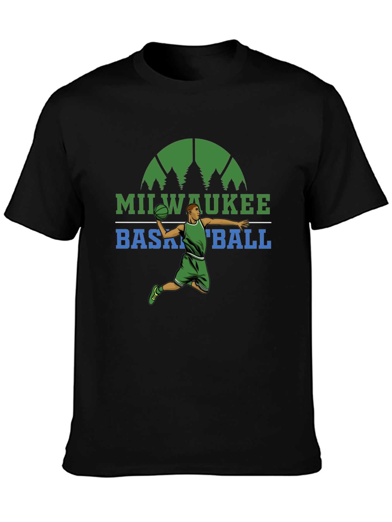 Milwaukee Basketball Graphic Tee