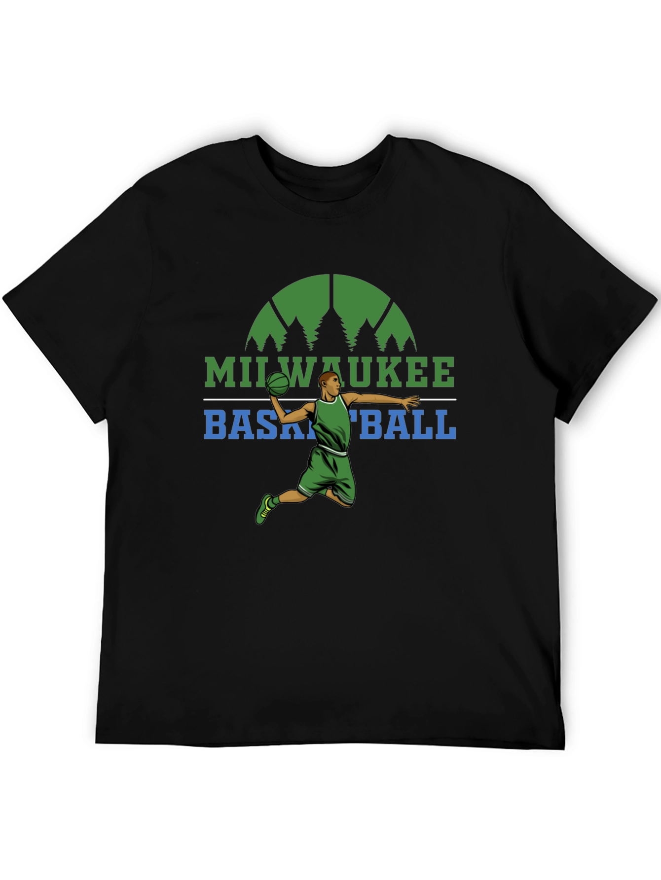 Milwaukee Basketball Graphic Tee