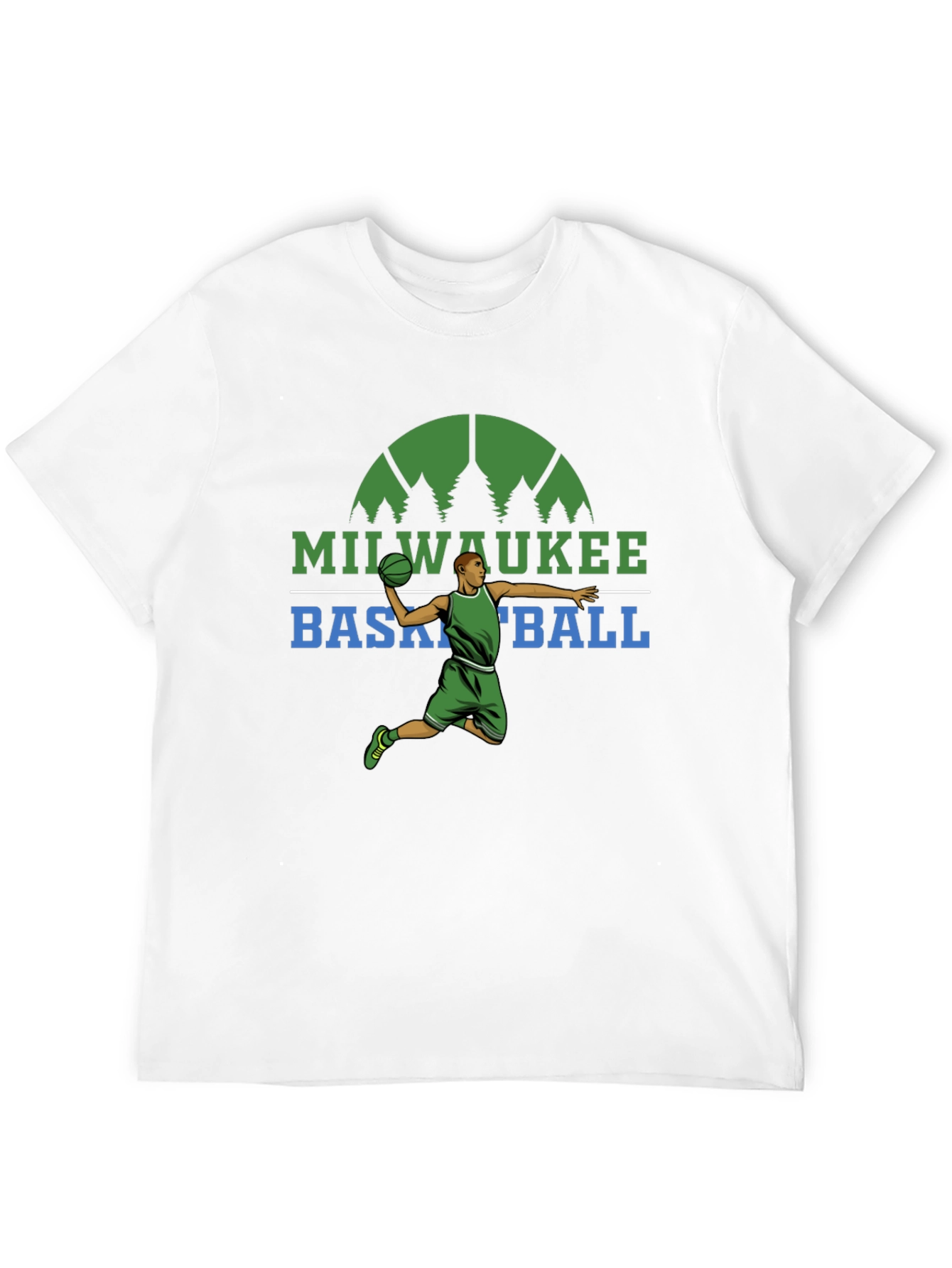Milwaukee Basketball Graphic Tee
