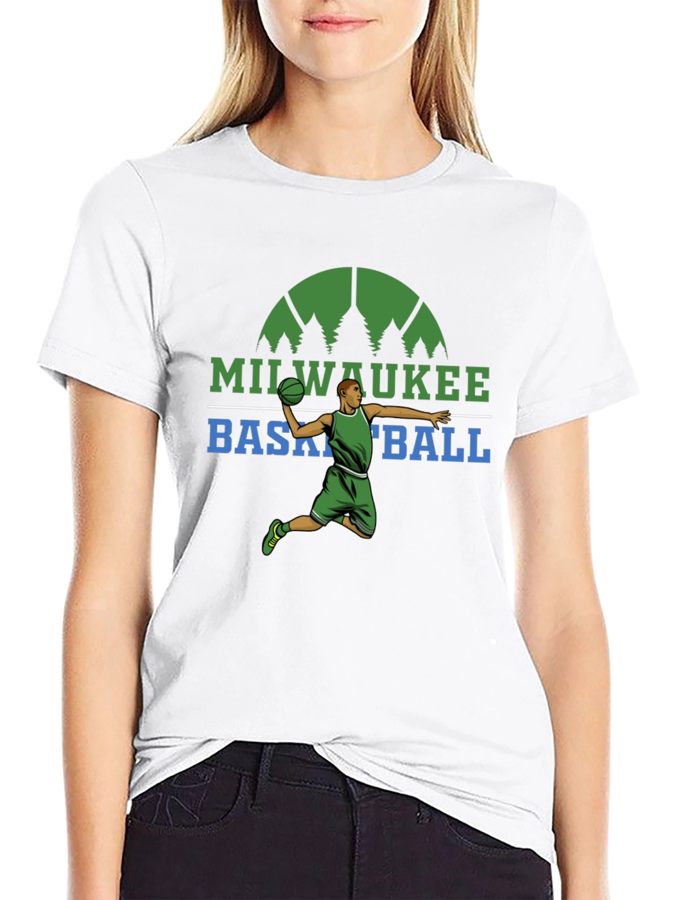 Milwaukee Basketball Graphic Tee