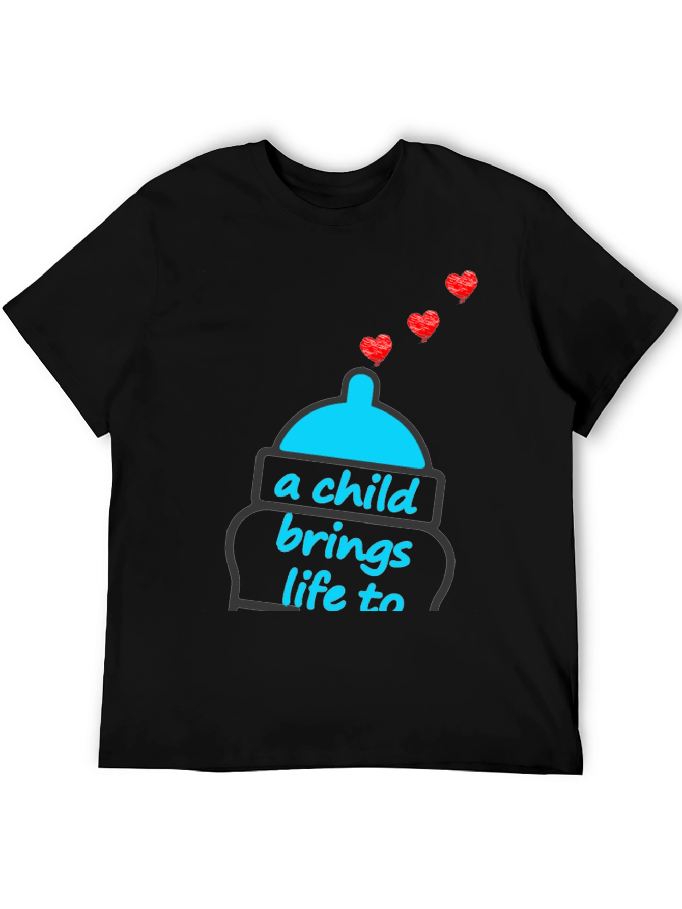 A Child Brings Life to T-Shirt