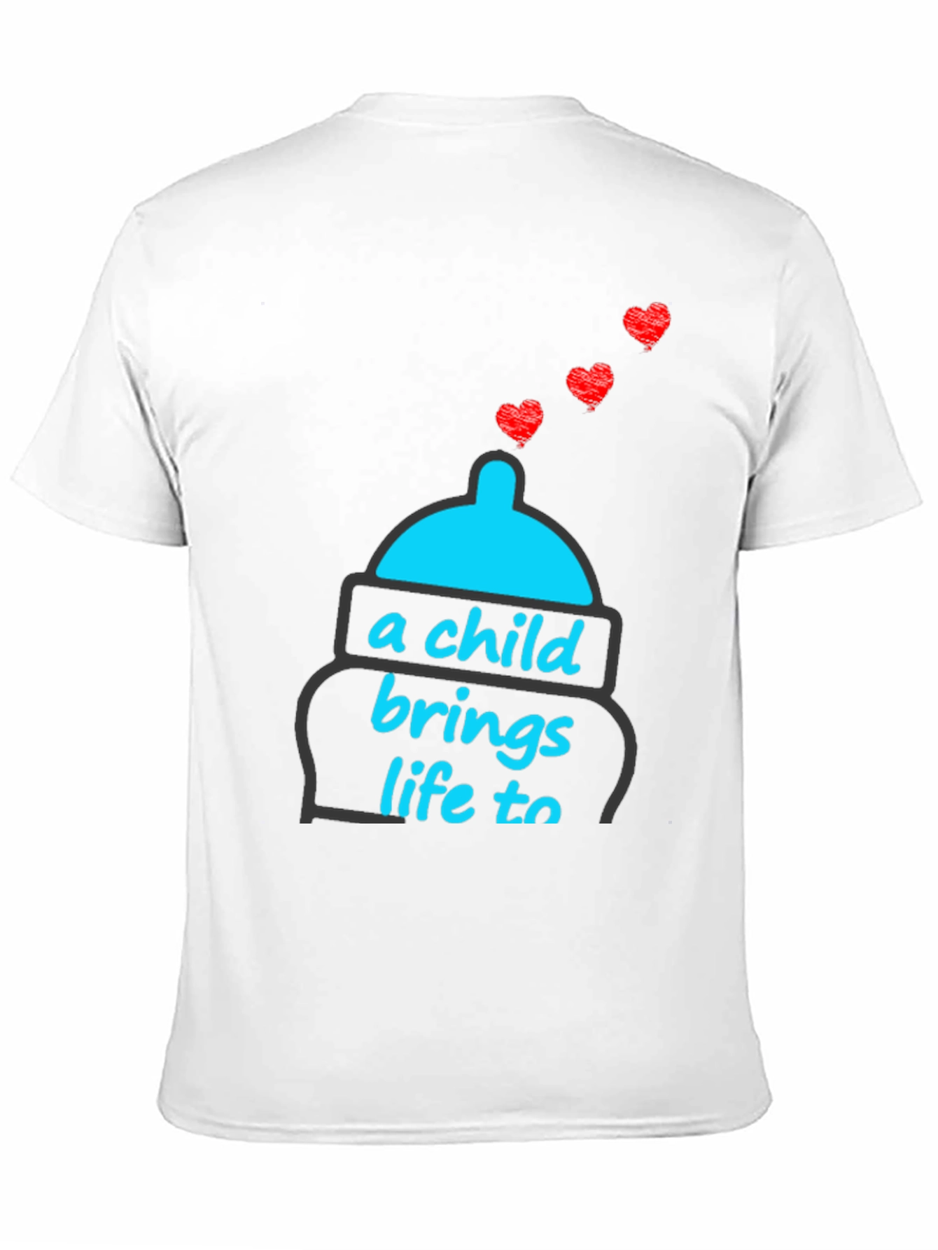 A Child Brings Life to T-Shirt
