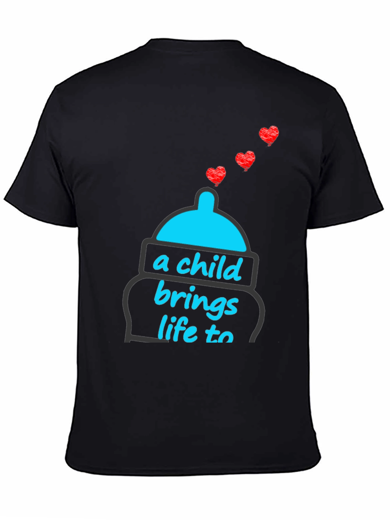 A Child Brings Life to T-Shirt