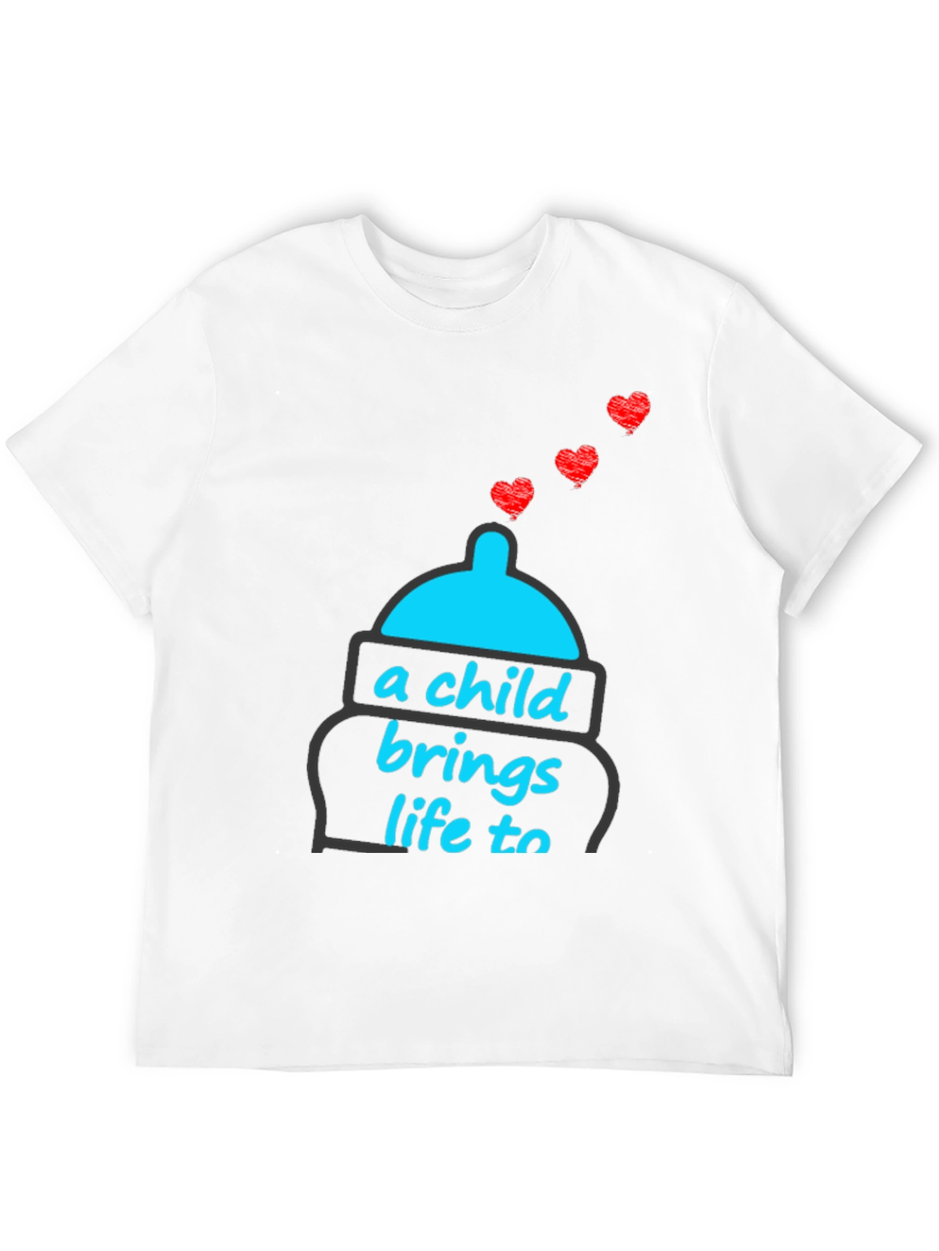 A Child Brings Life to T-Shirt
