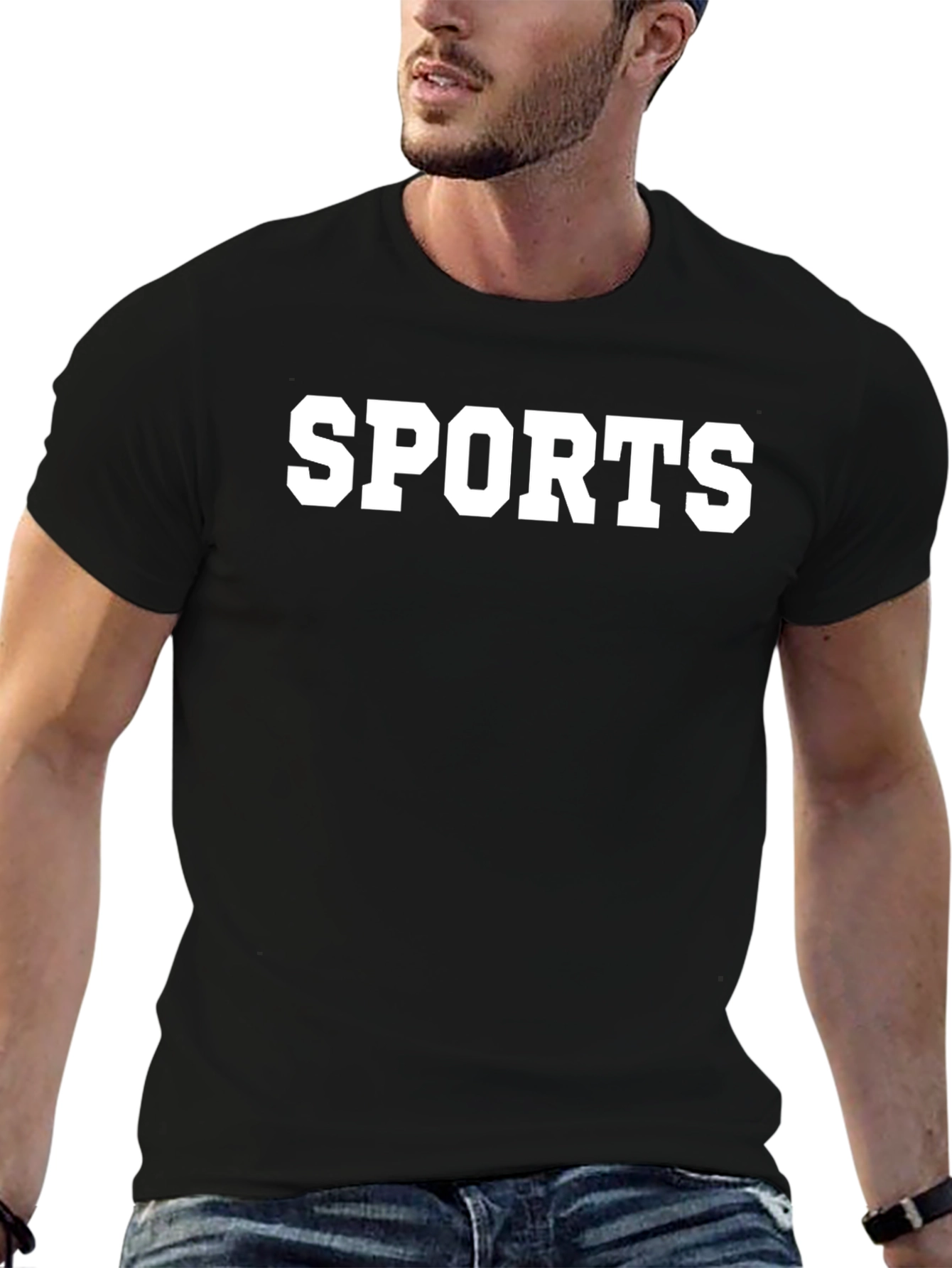 Sports T-Shirt - Bold Graphic Tee