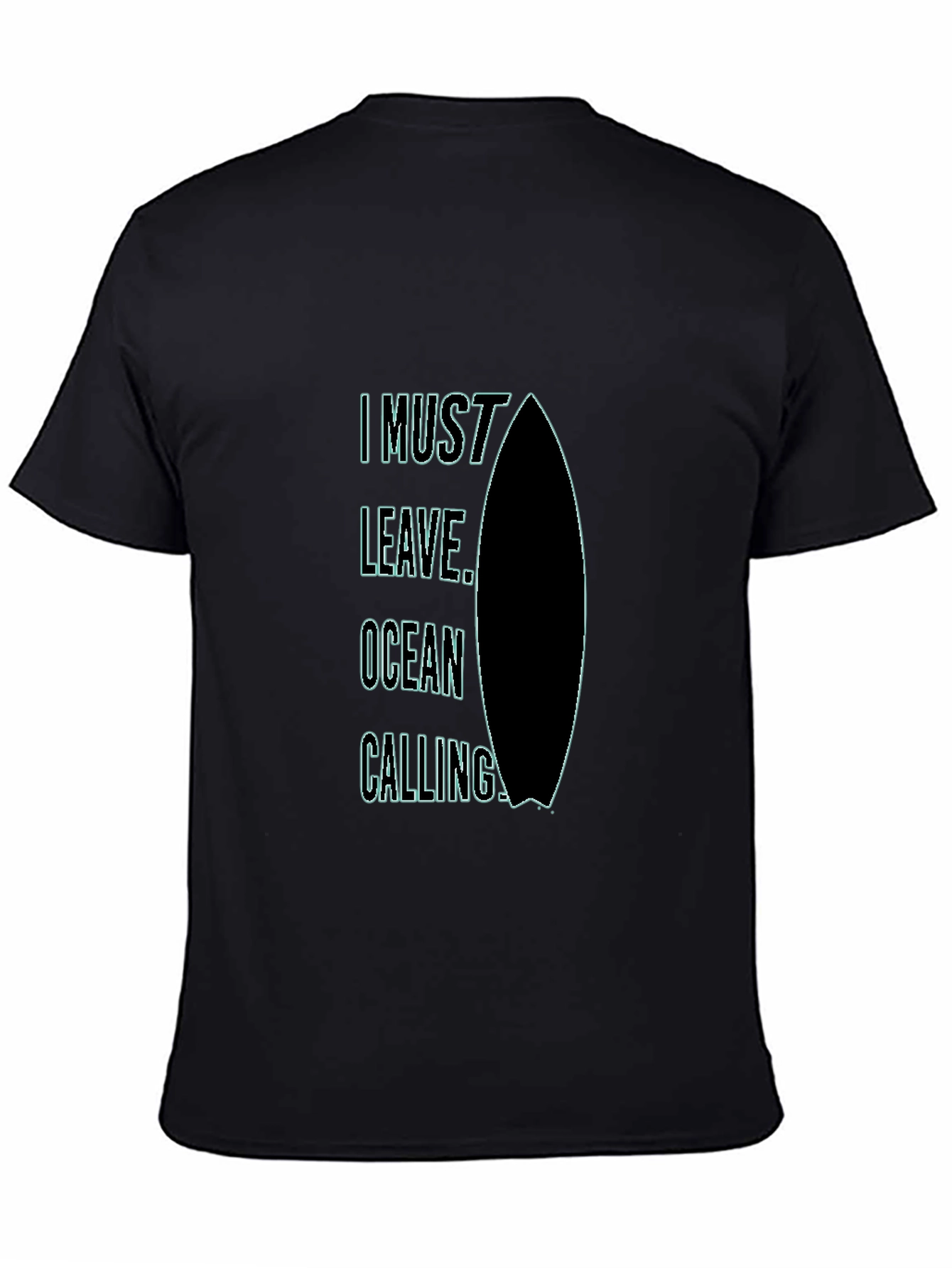 Ocean Calling Graphic Tee - Surfboard Design
