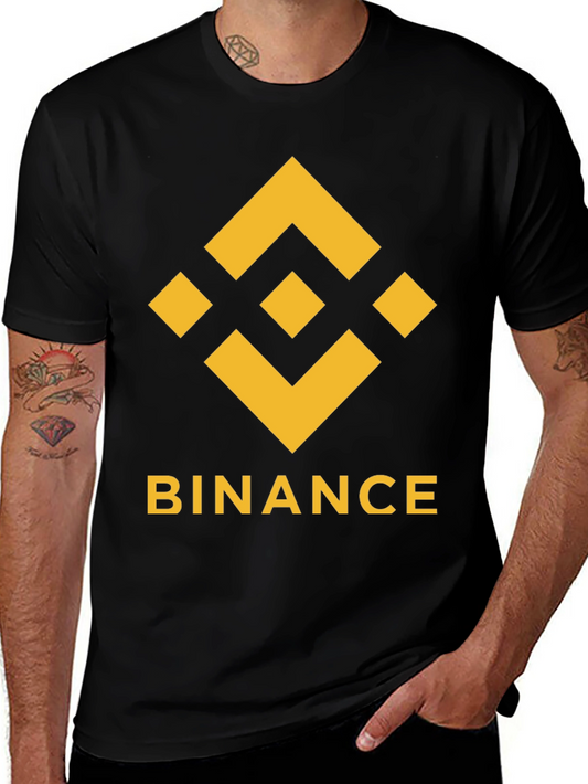 Binance Logo T-Shirt - Black Crypto Tee