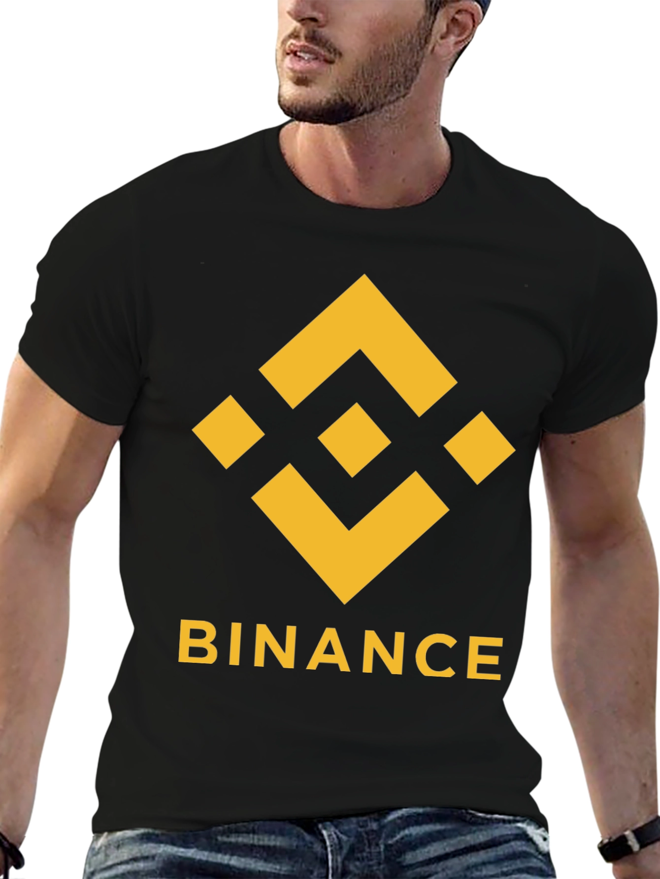 Binance Logo T-Shirt - Black Crypto Tee