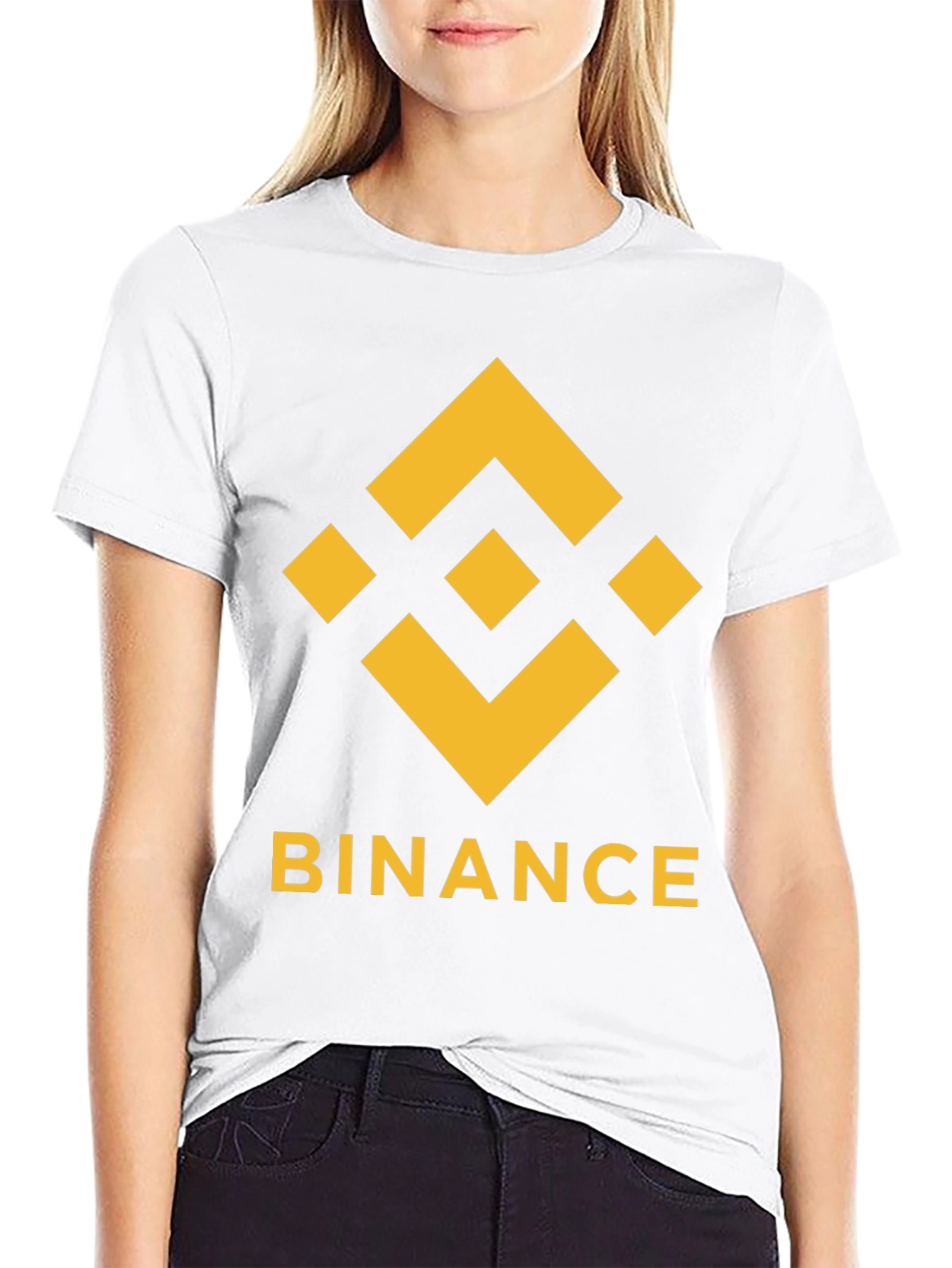 Binance Logo T-Shirt - Black Crypto Tee