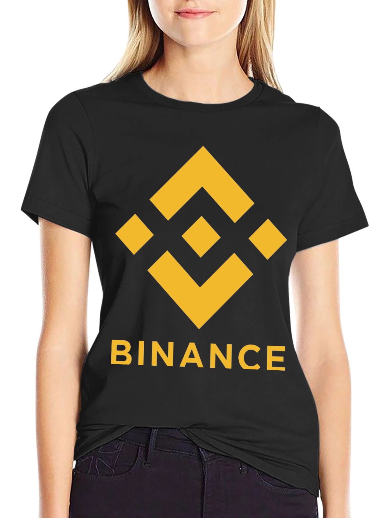 Binance Logo T-Shirt - Black Crypto Tee