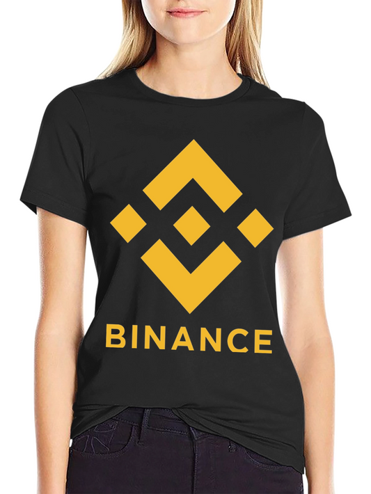 Binance Logo T-Shirt - Black Crypto Tee