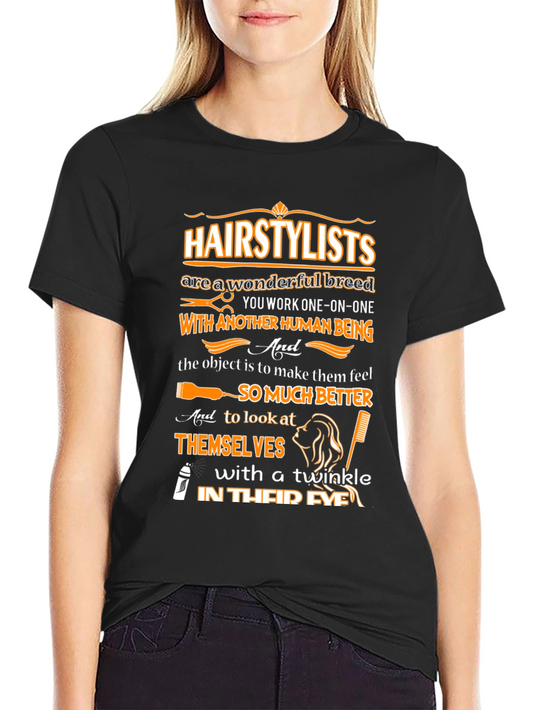 Hairstylist Wonderful Breed T-Shirt