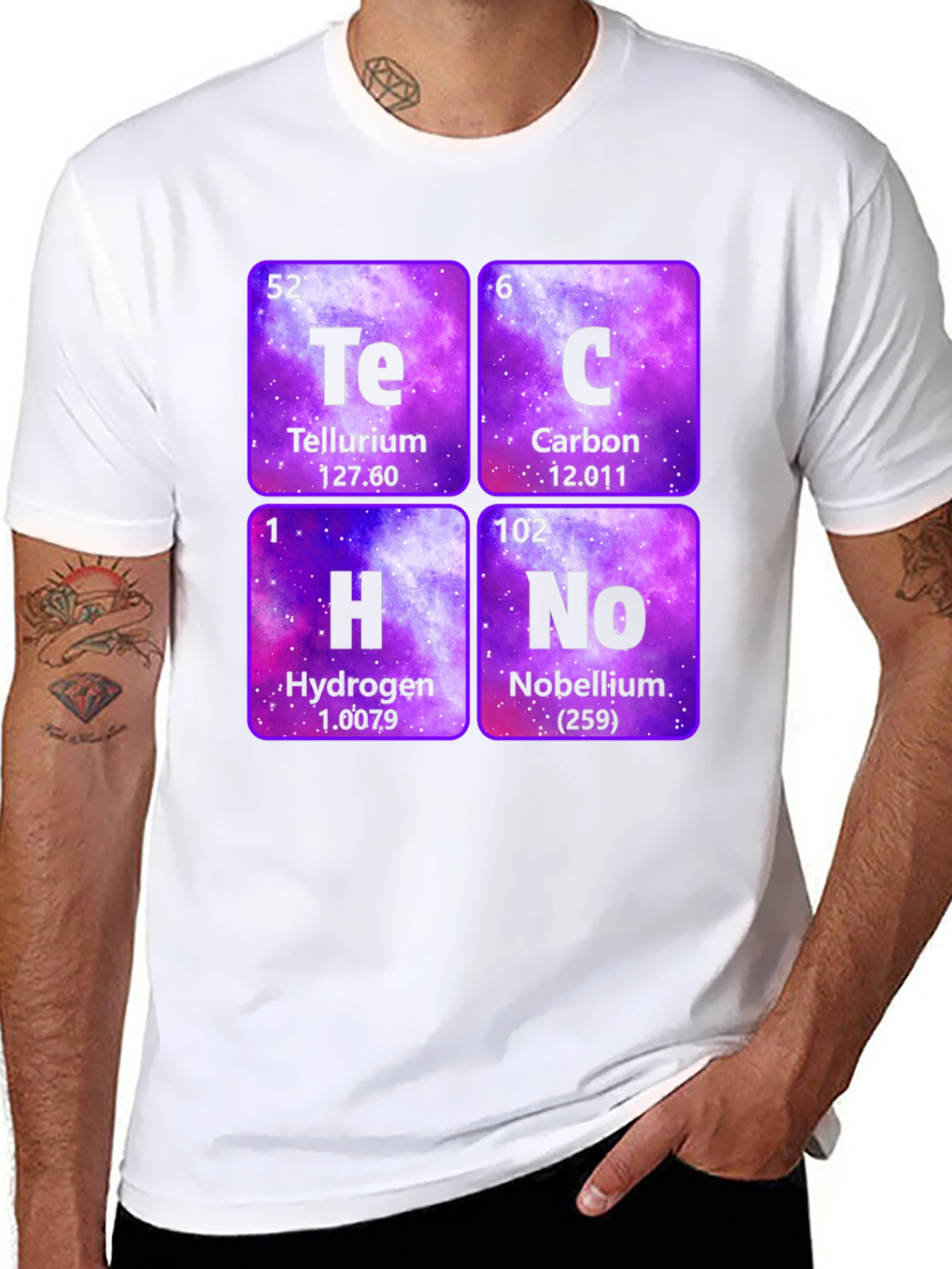 Techno Science T-Shirt: Elements of Music Tee