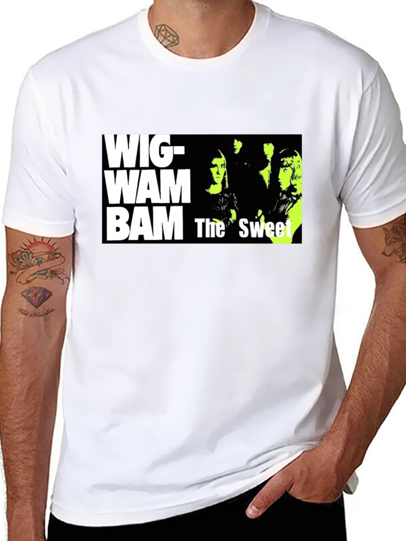 Wig Wam Bam T-Shirt - The Sweet Band Tee