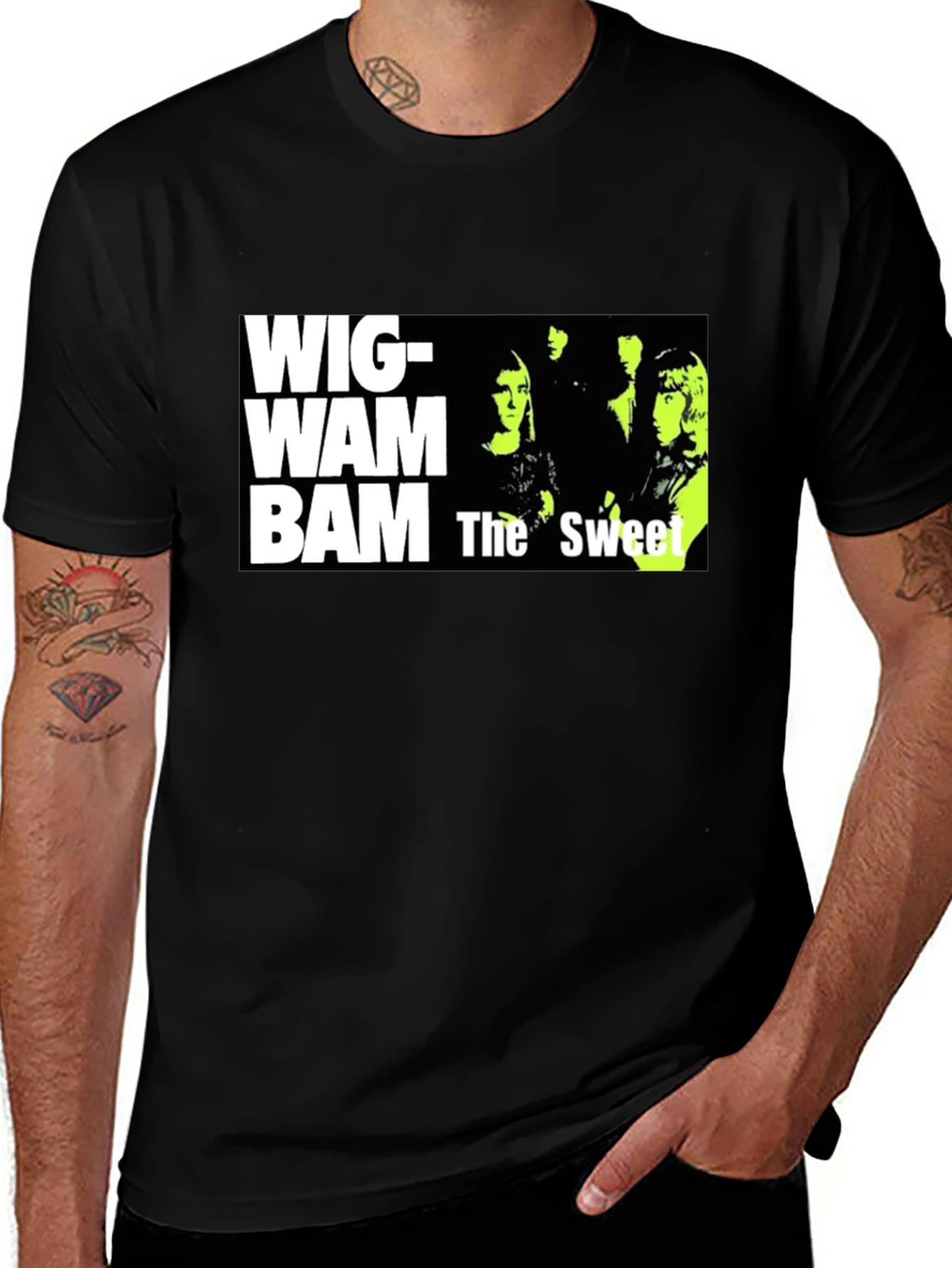 Wig Wam Bam T-Shirt - The Sweet Band Tee