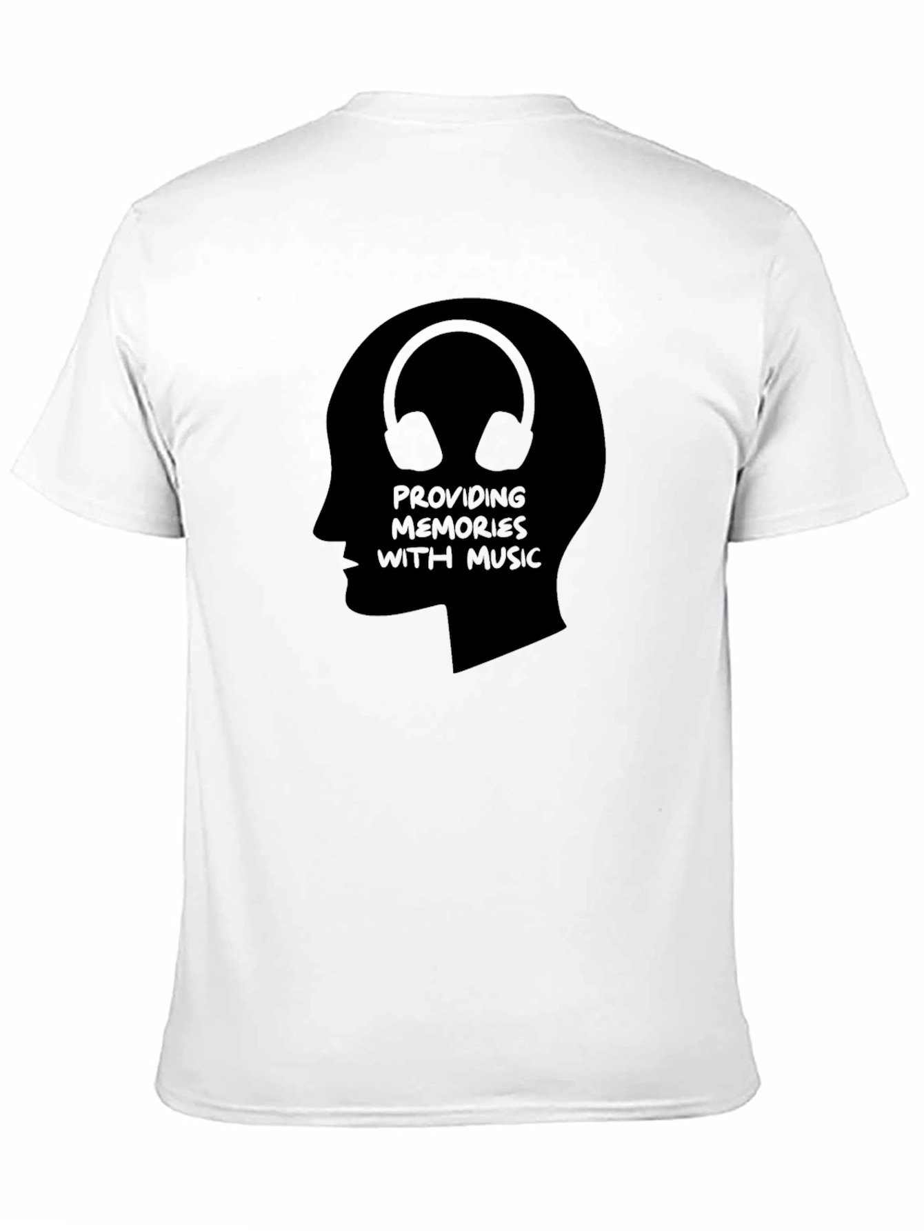 Music Memories T-Shirt: Stylish Headphone Design