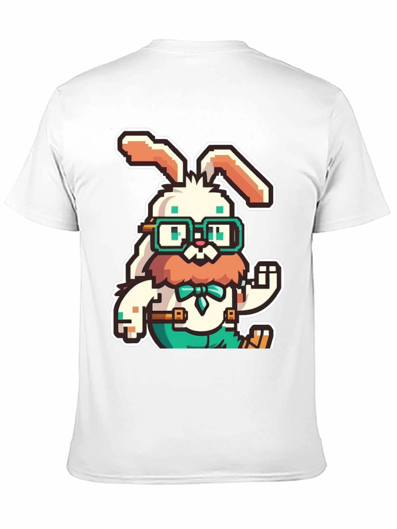 Pixelated Easter Bunny T-Shirt