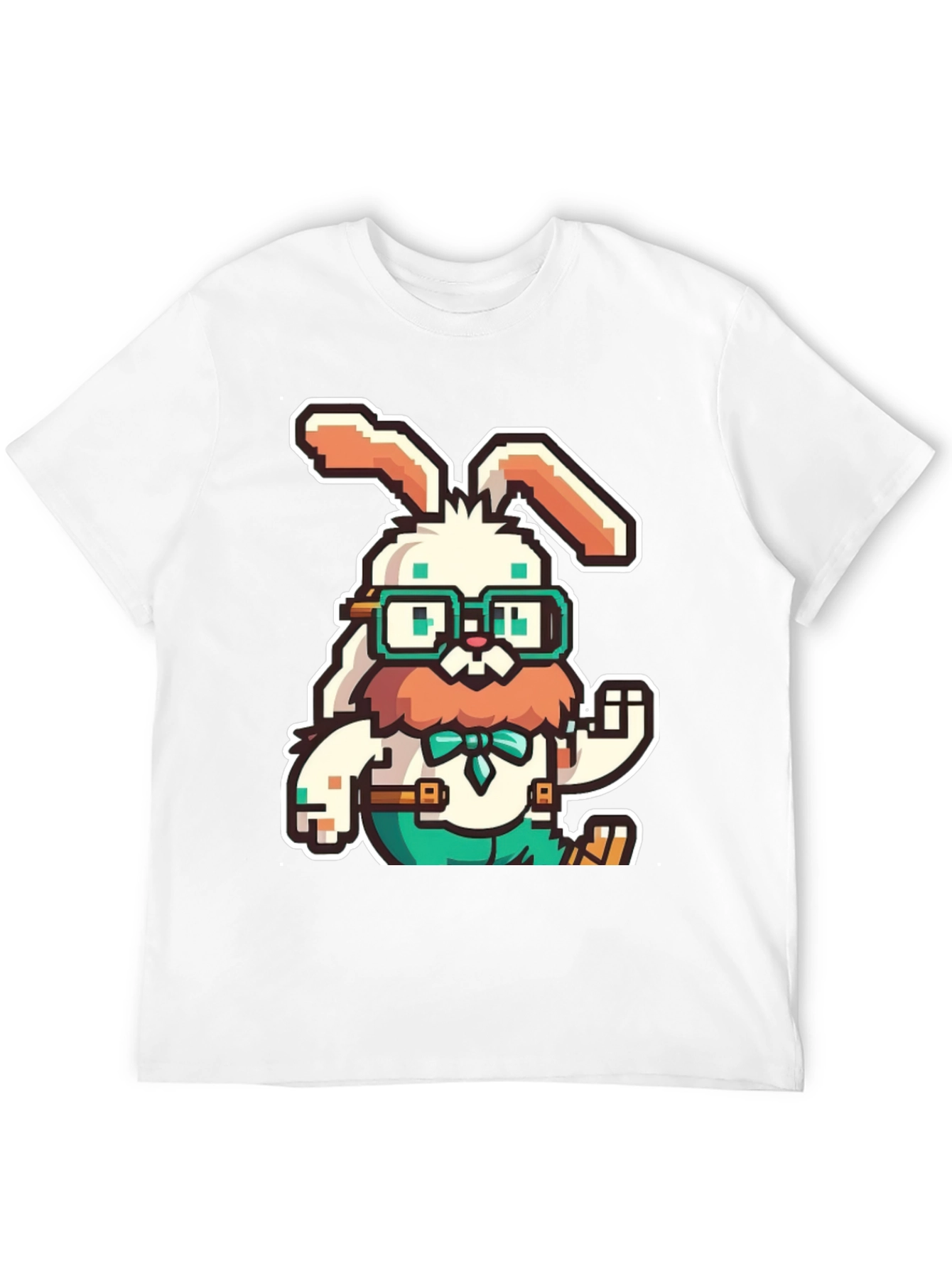 Pixelated Easter Bunny T-Shirt