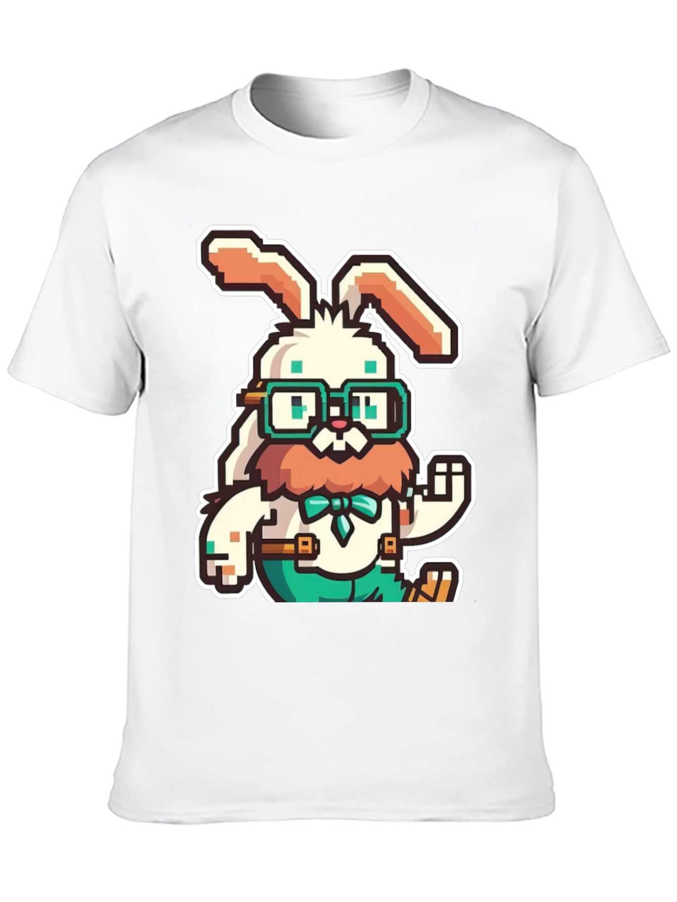 Pixelated Easter Bunny T-Shirt