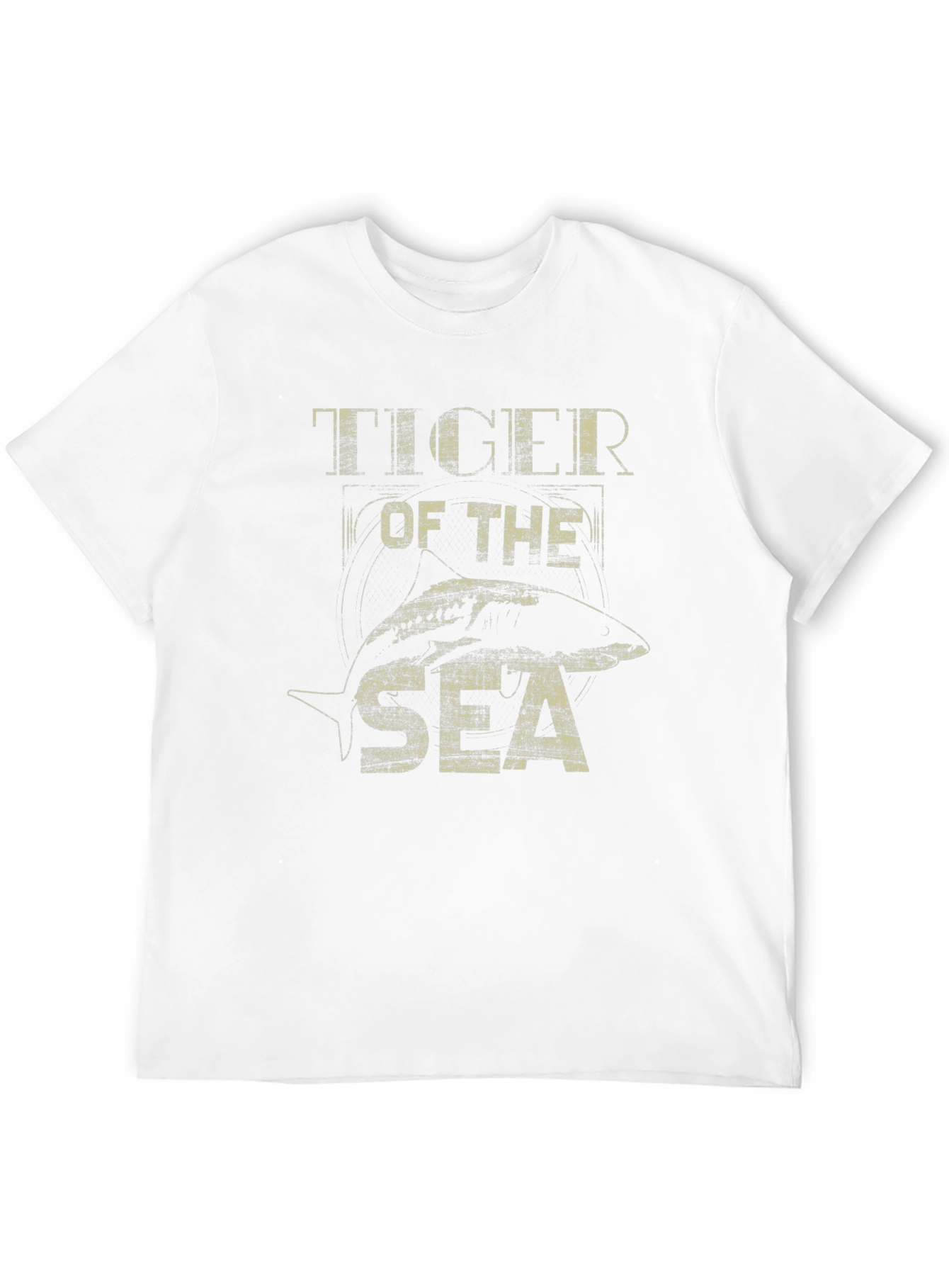 Tiger of the Sea Graphic T-Shirt - Black