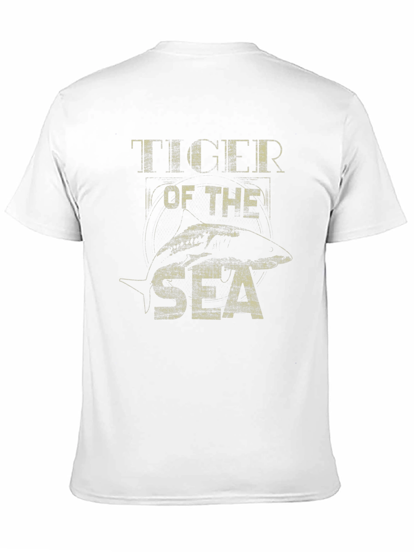 Tiger of the Sea Graphic T-Shirt - Black