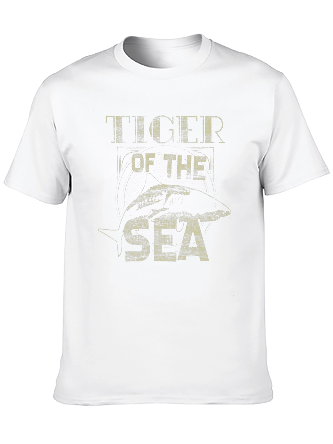 Tiger of the Sea Graphic T-Shirt - Black