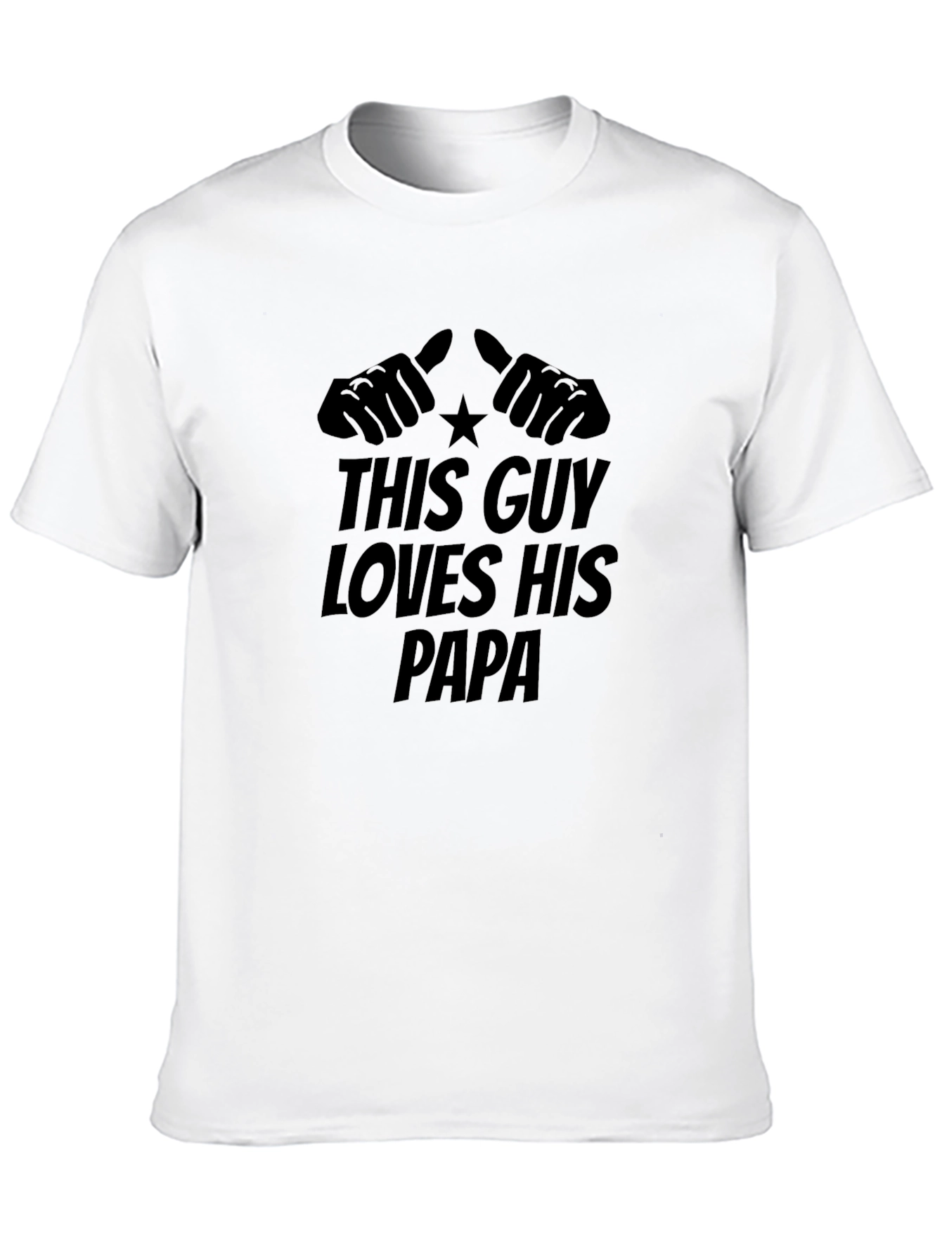 This Guy Loves His Papa T-Shirt