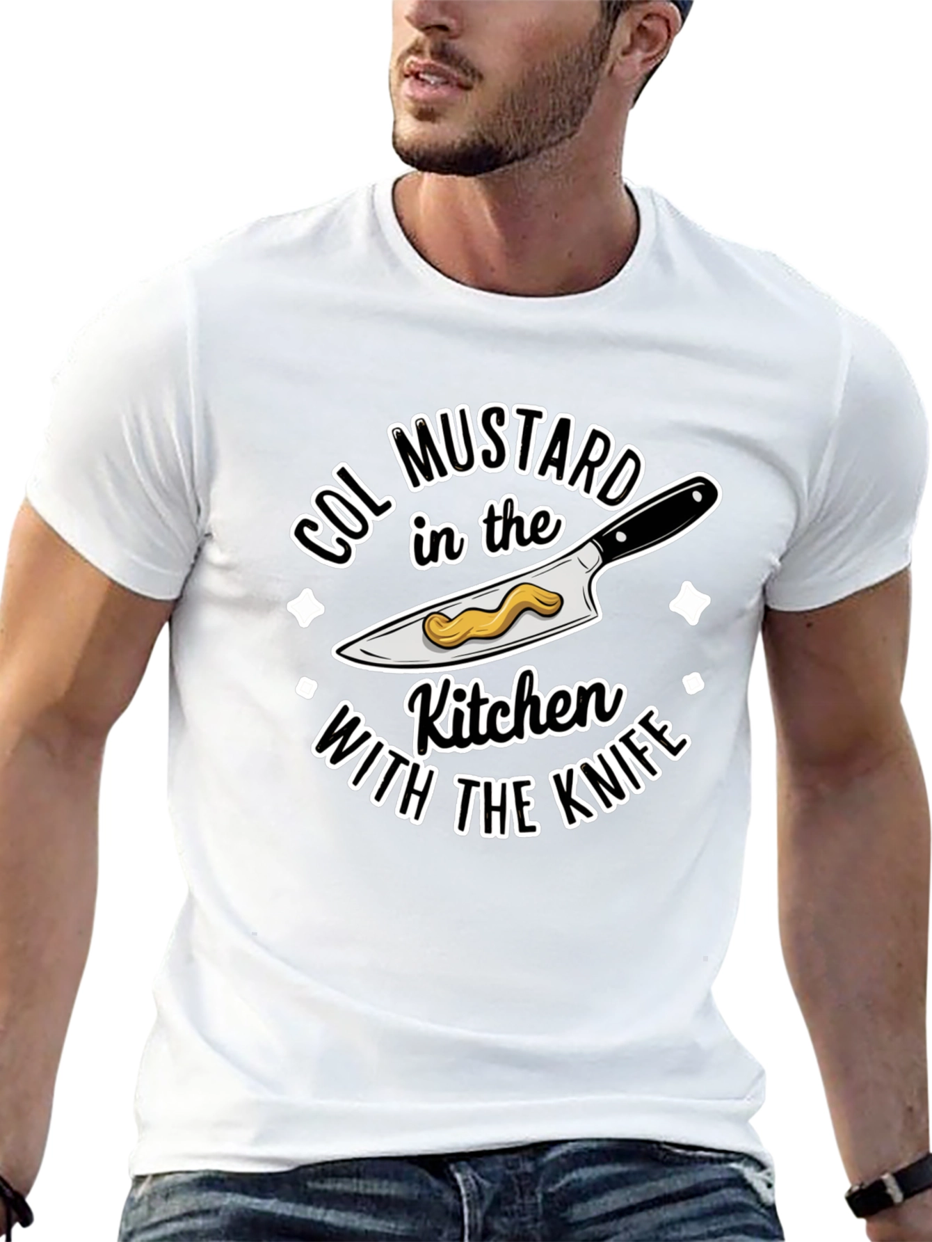 Col. Mustard Kitchen Knife T-Shirt