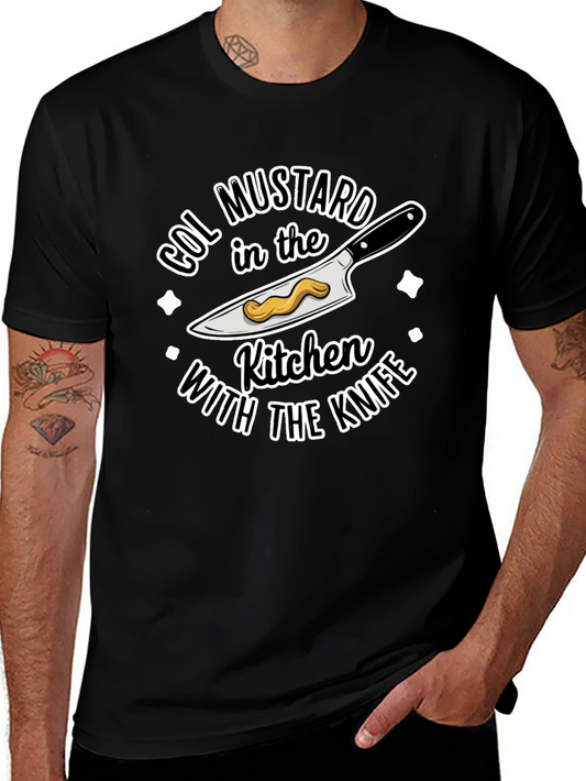 Col. Mustard Kitchen Knife T-Shirt