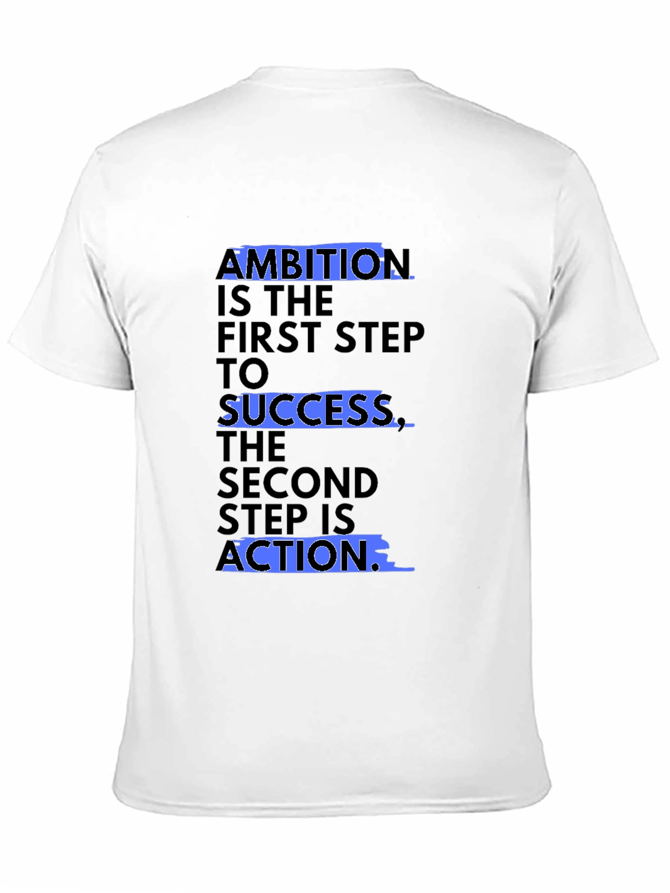 Ambition Success Action Graphic Tee