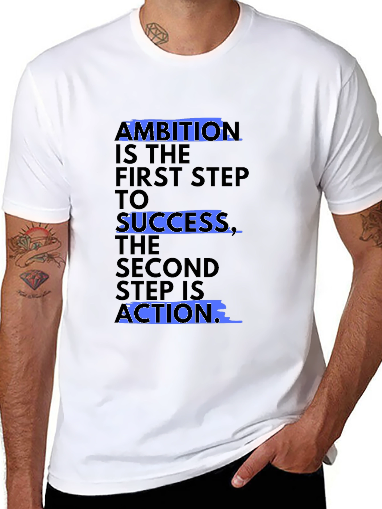 Ambition Success Action Graphic Tee