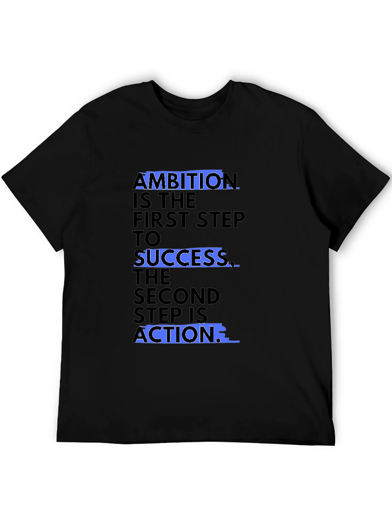 Ambition Success Action Graphic Tee