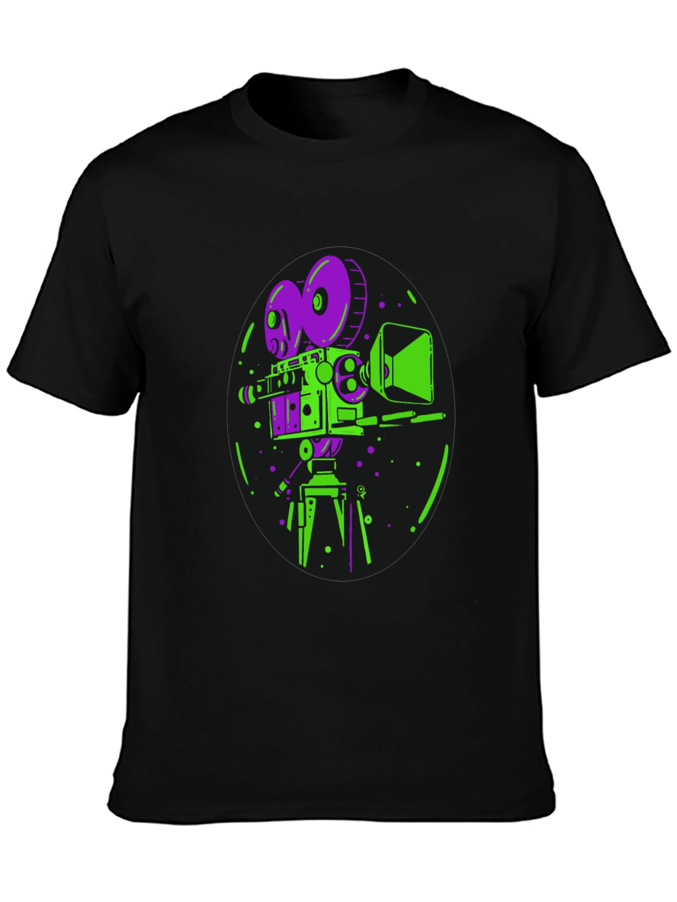 Retro Camera Graphic T-Shirt
