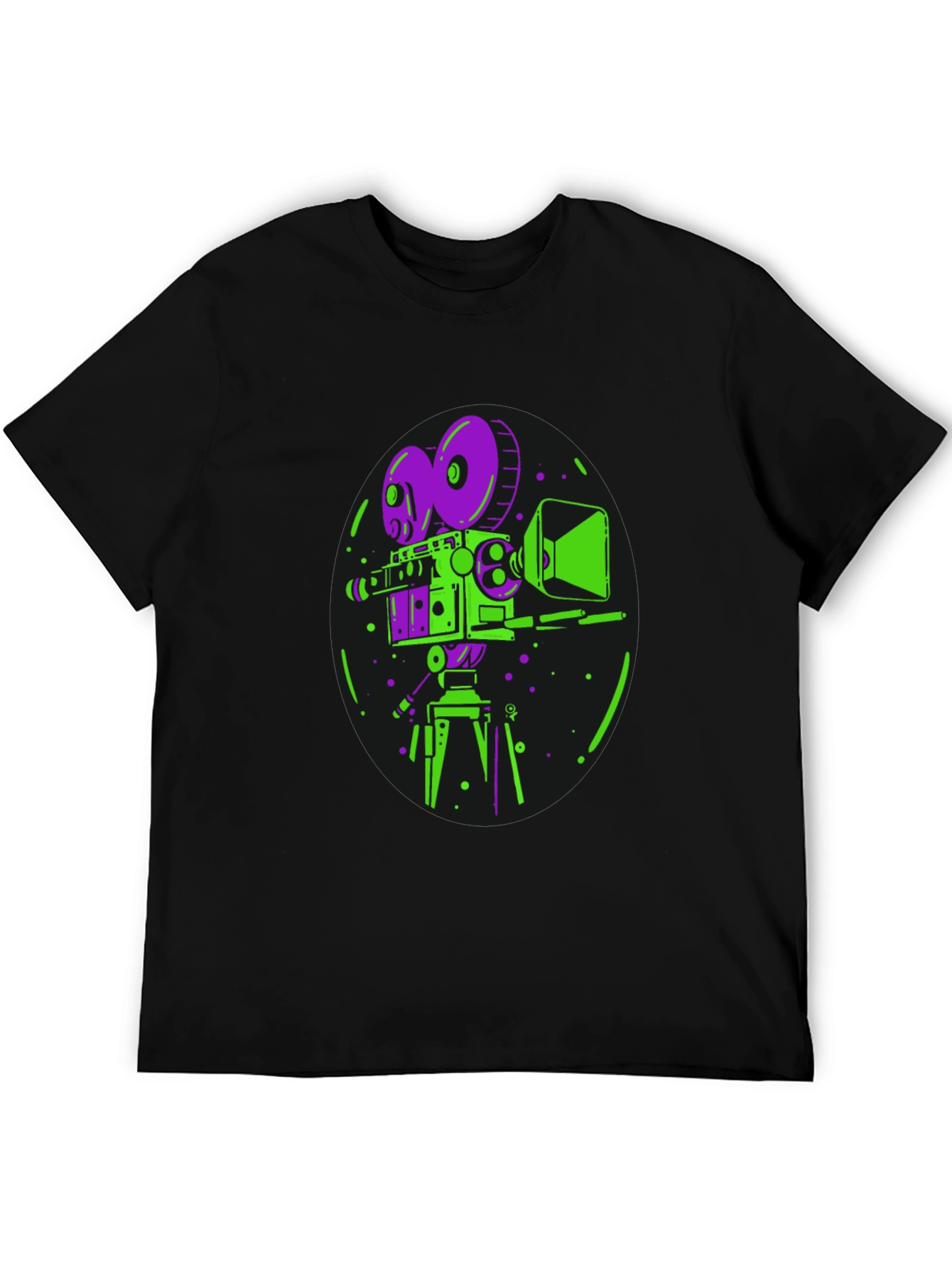 Retro Camera Graphic T-Shirt