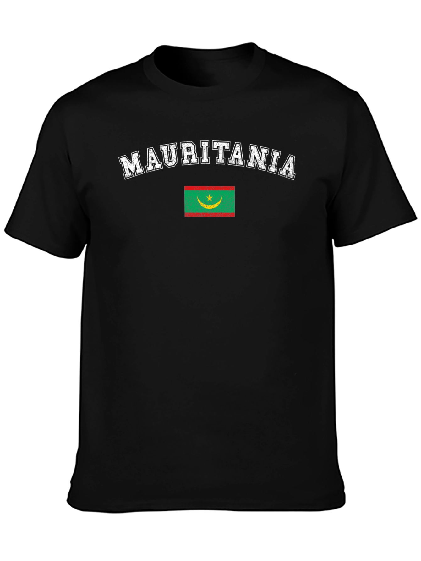 Mauritania Flag Graphic T-Shirt