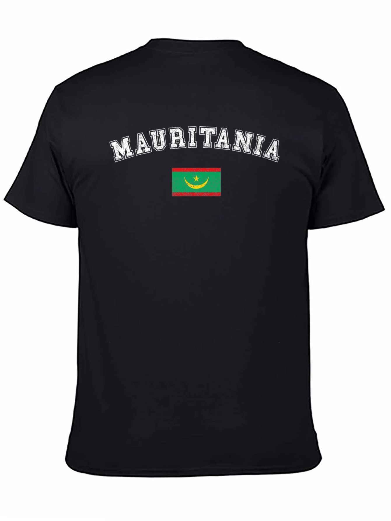 Mauritania Flag Graphic T-Shirt