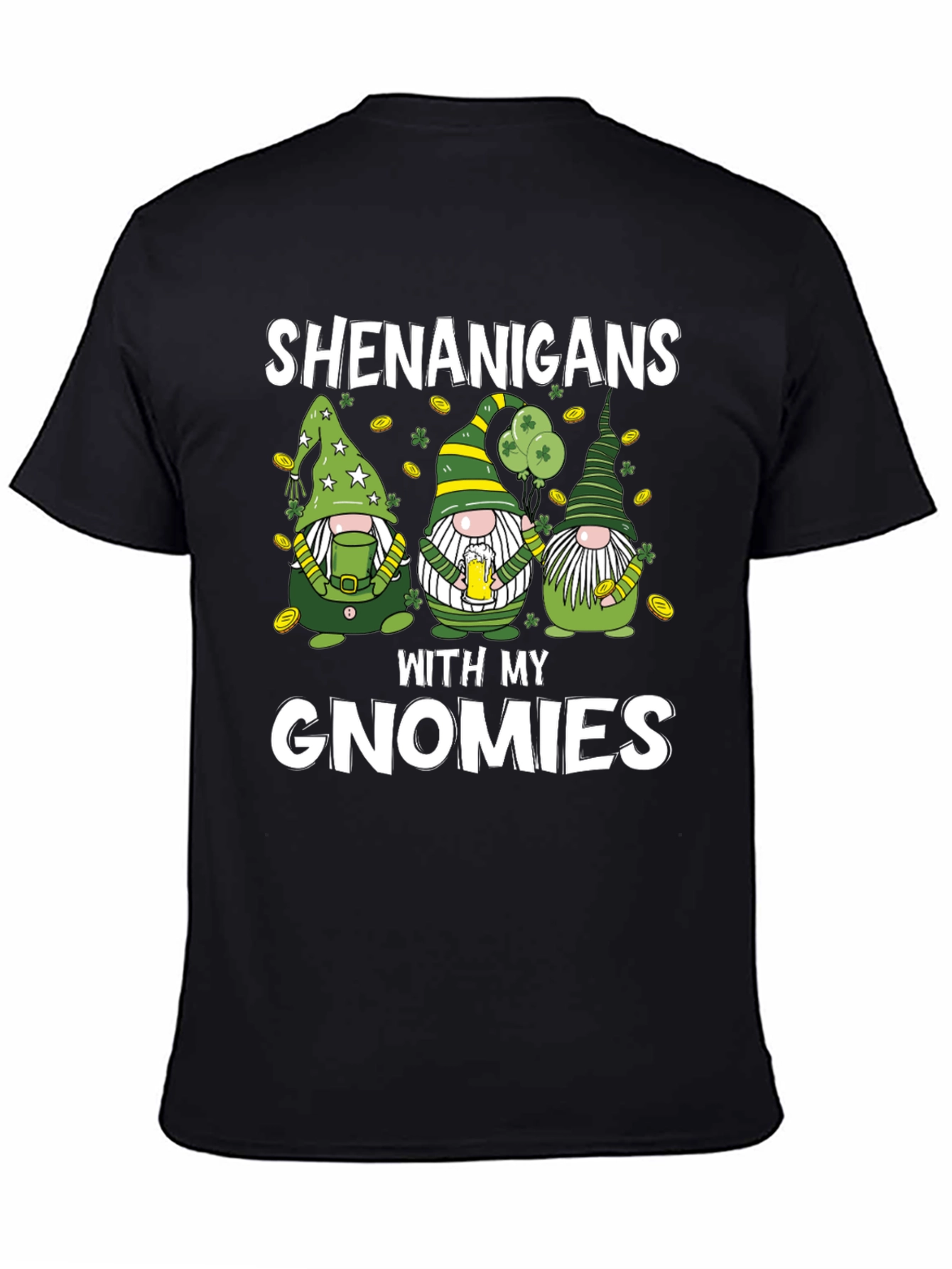 St. Patricks Day Shenanigans Gnome Tee