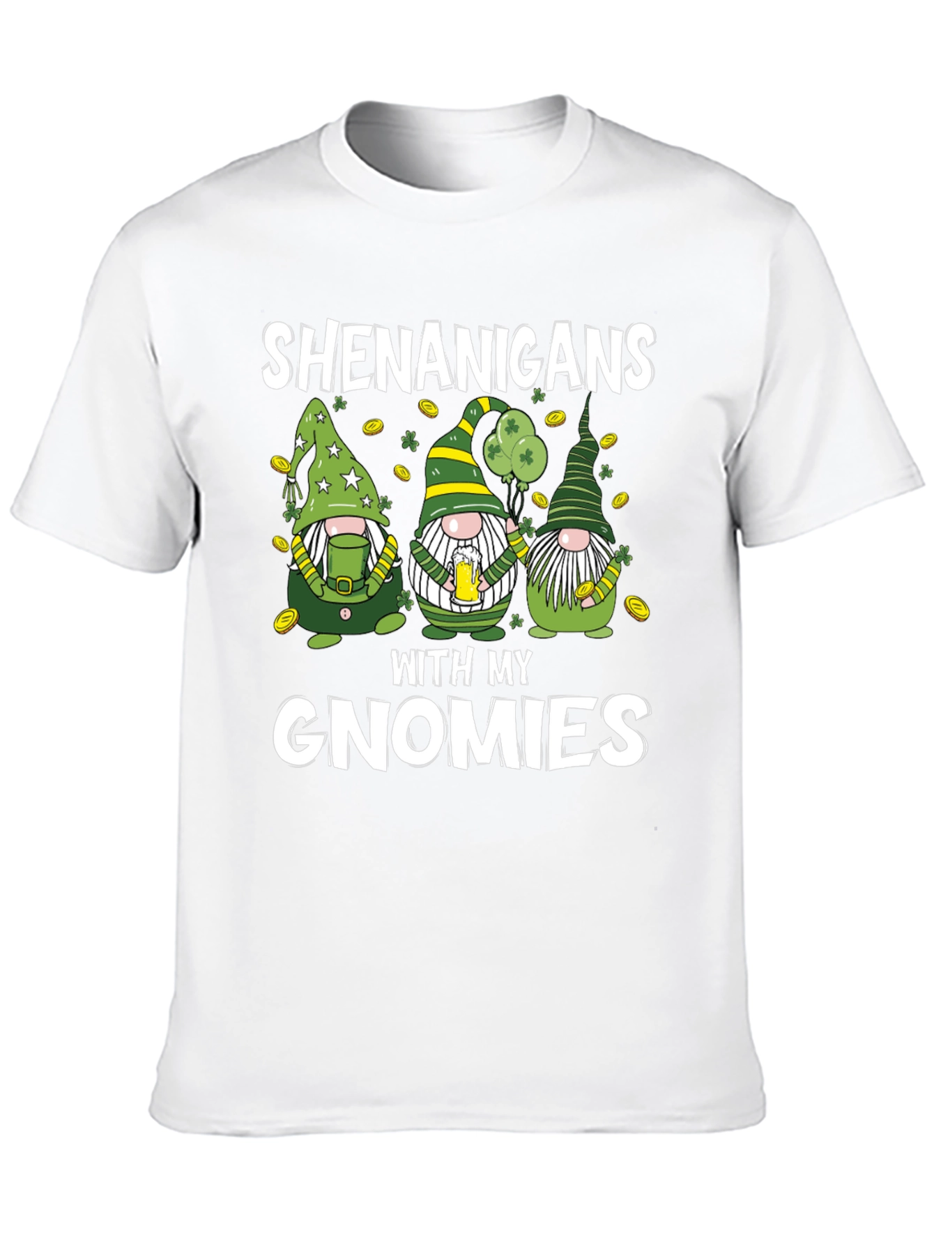 St. Patricks Day Shenanigans Gnome Tee